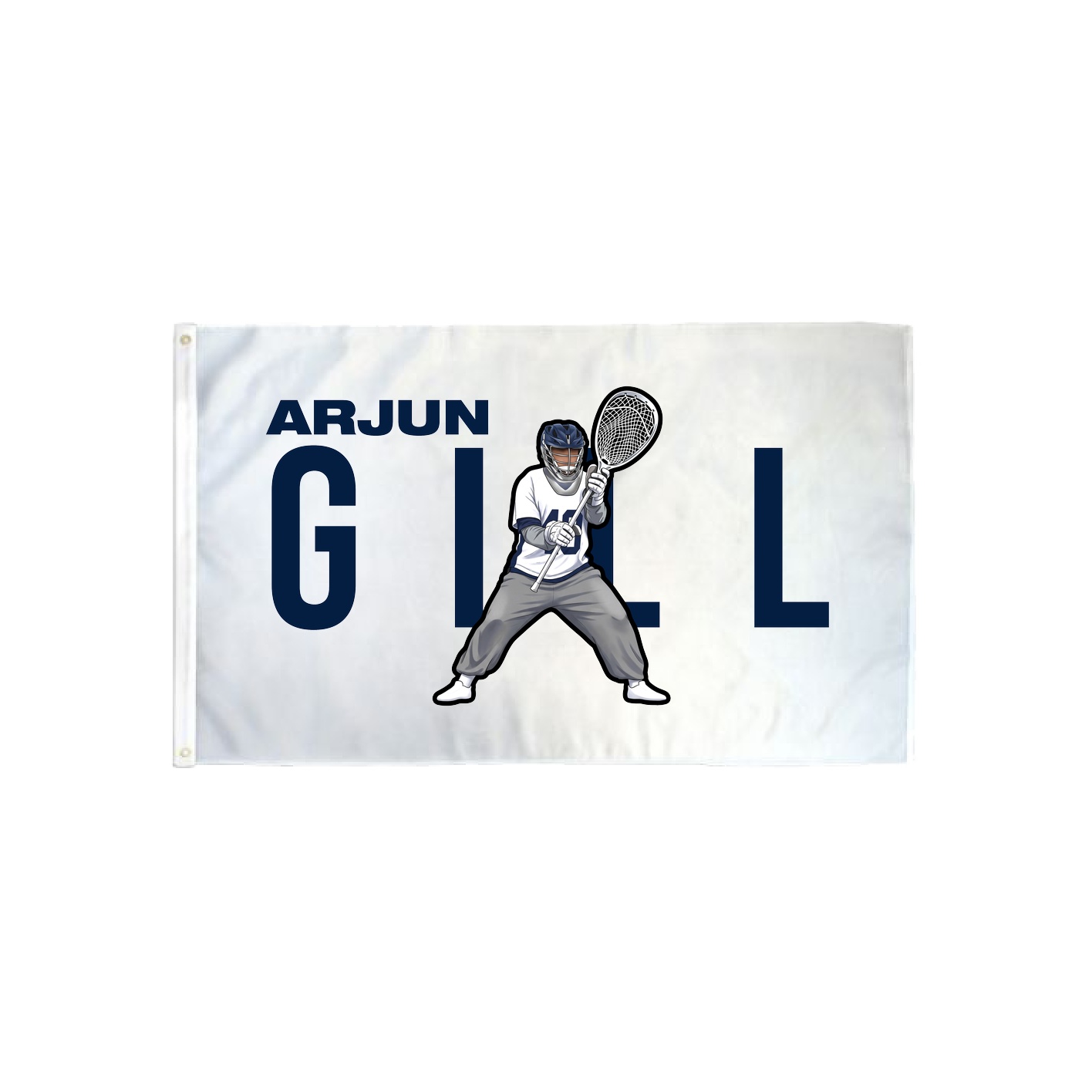 3x5 Flag — Player Name in Classic