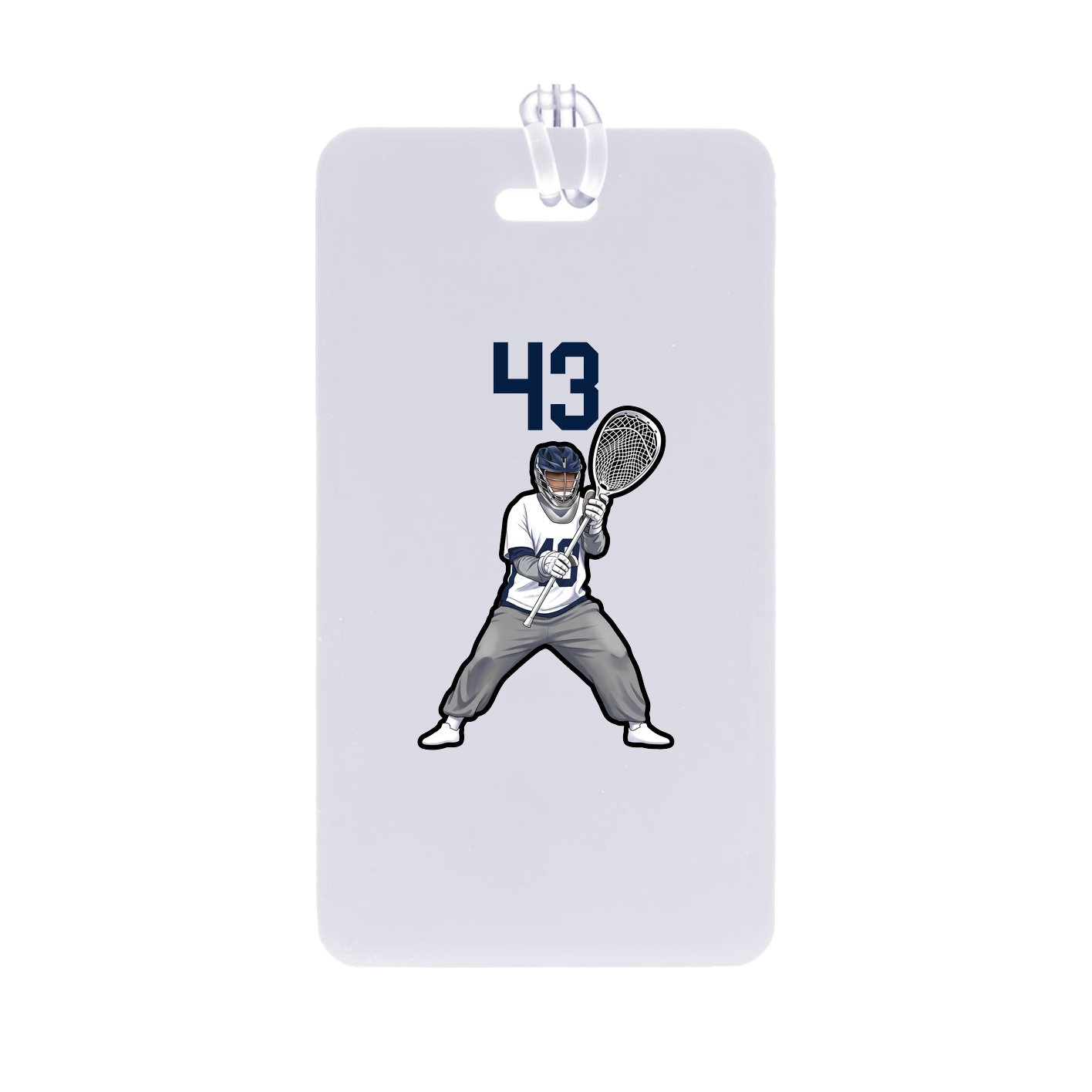 Bag Tag — Number Top in Classic