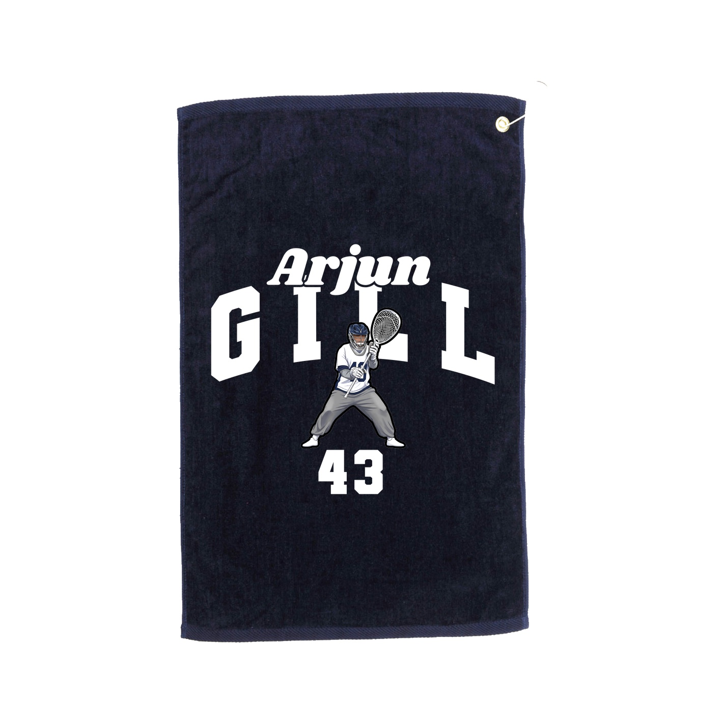 Golf Towel — Signature Arch in Navy