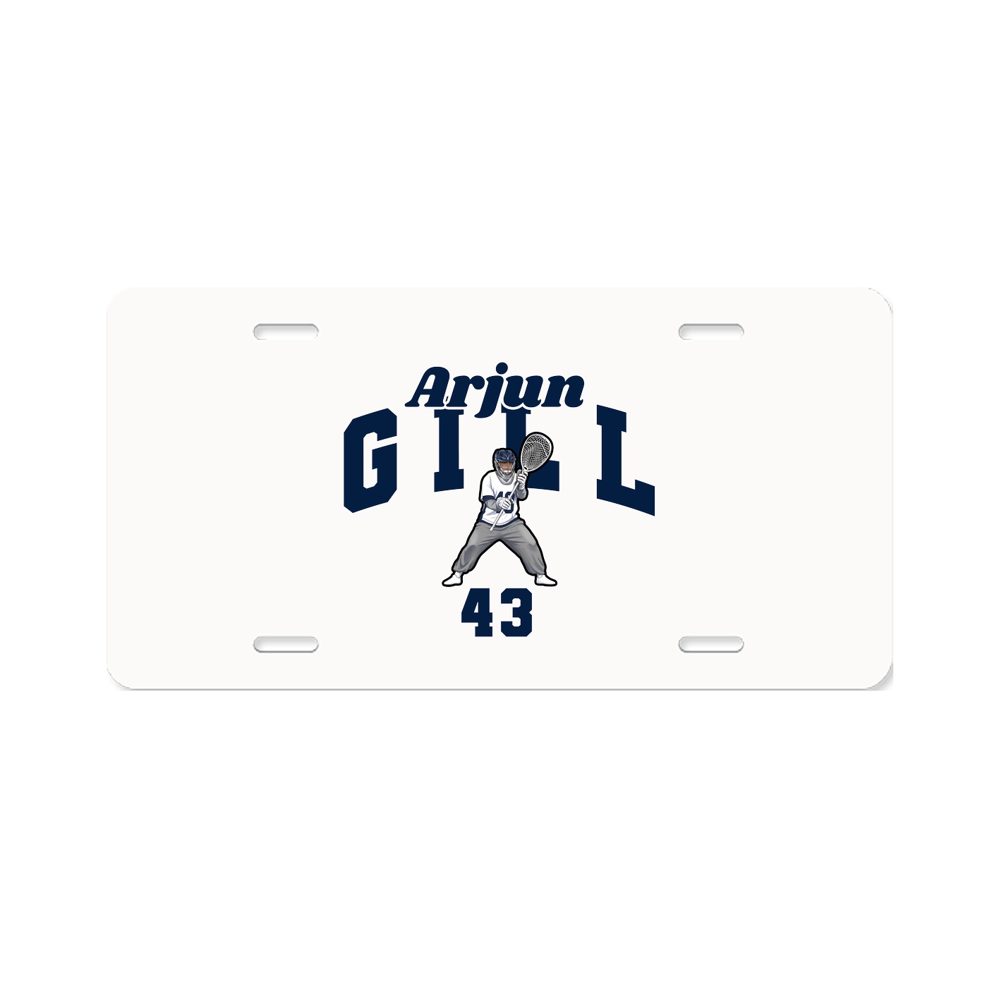 License Plate — Signature Arch in Classic
