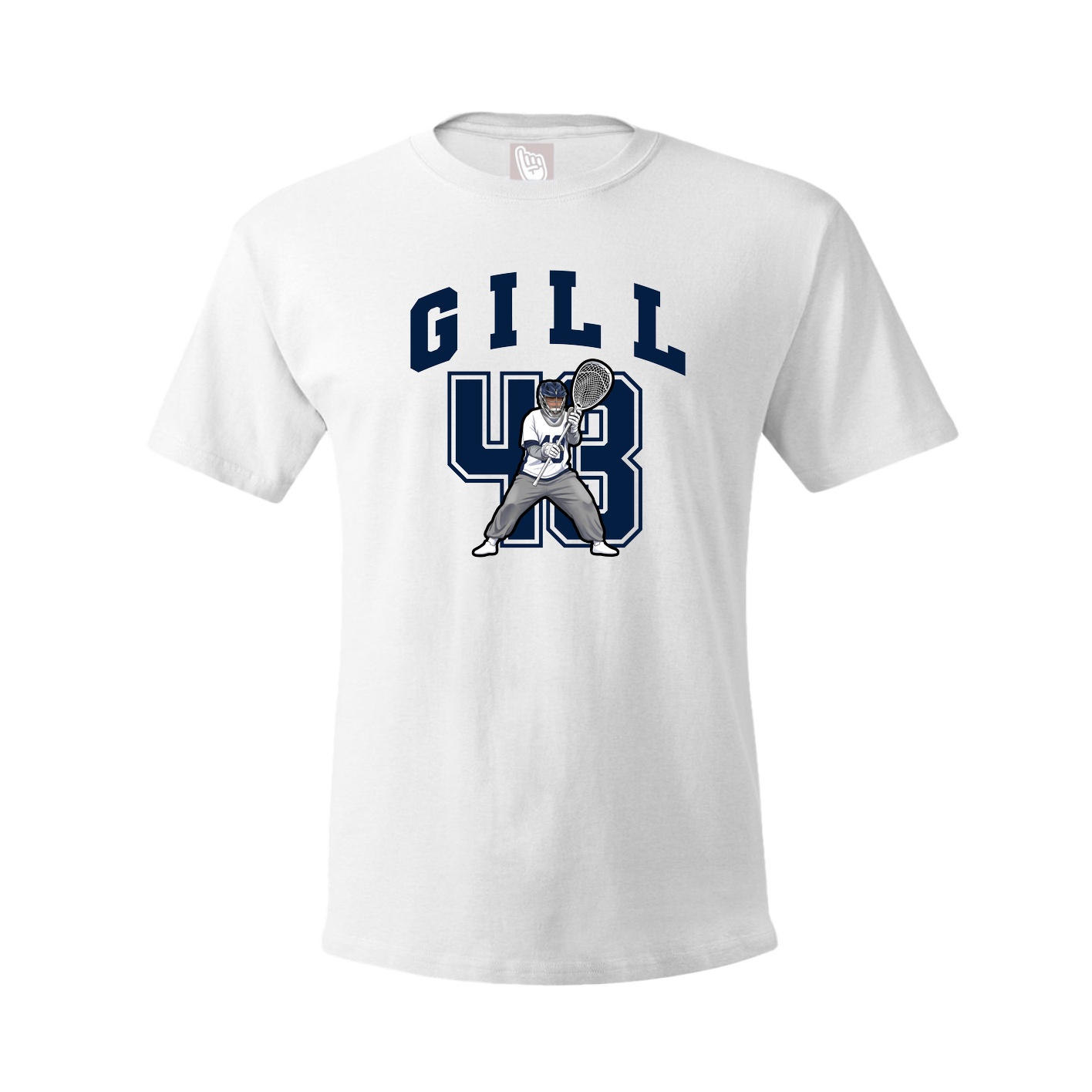 Tee — Number in White