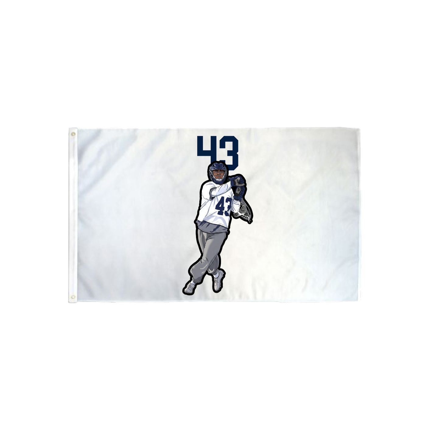 3x5 Flag — Number Top in Classic
