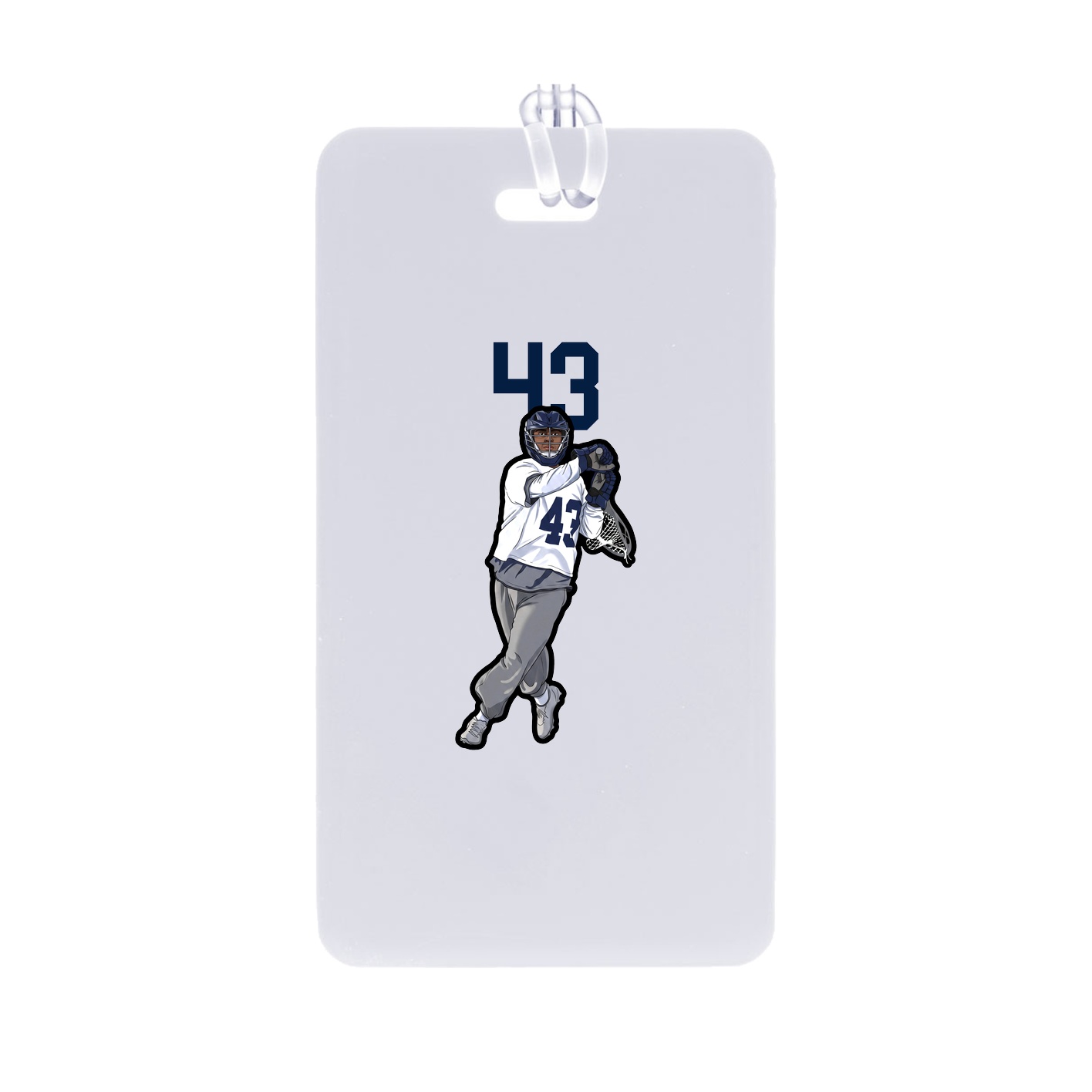 Bag Tag — Number Top in Classic