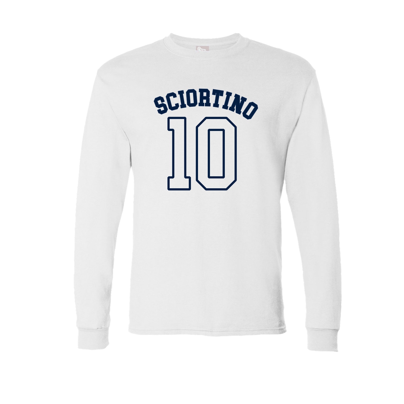 Long Sleeve Tee — Shirsey Arch in White