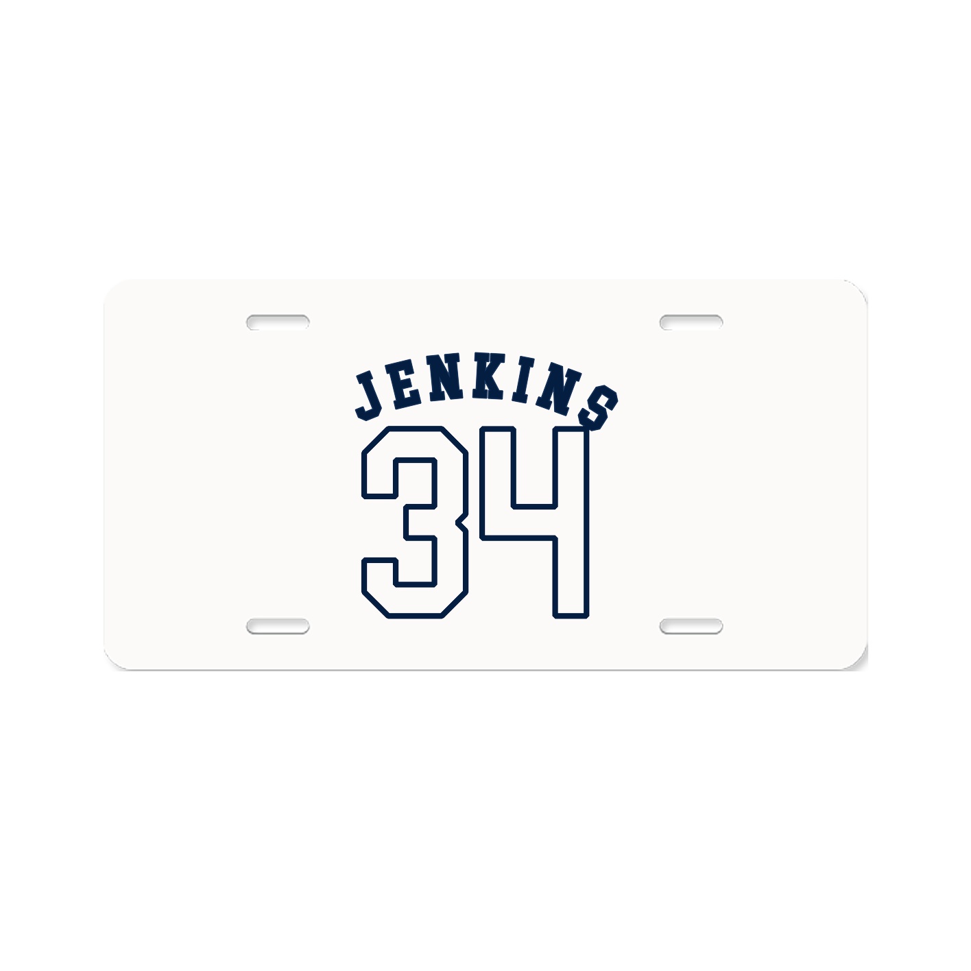 License Plate — Shirsey Arch in Classic