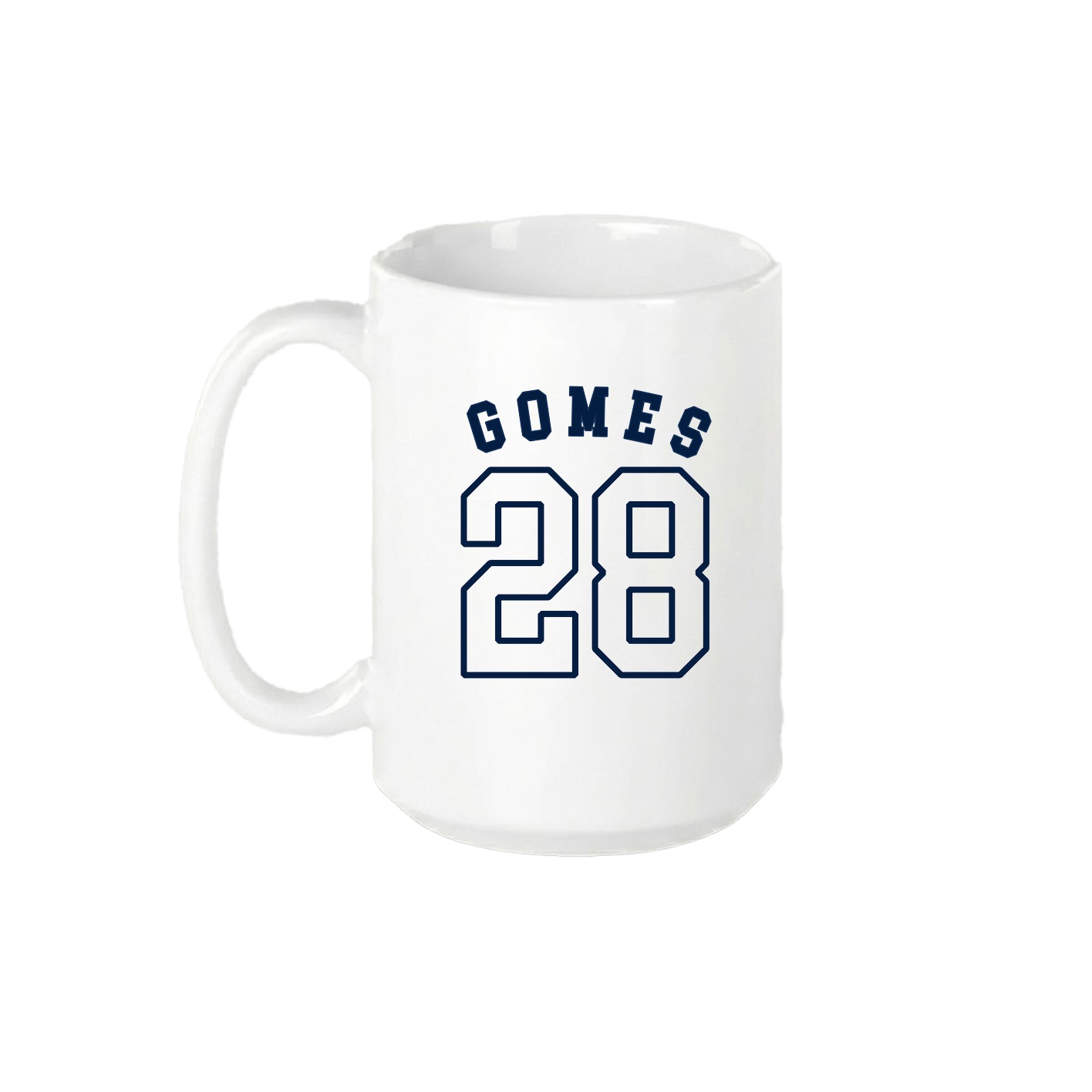 15oz Coffee Mug — Shirsey Arch in White
