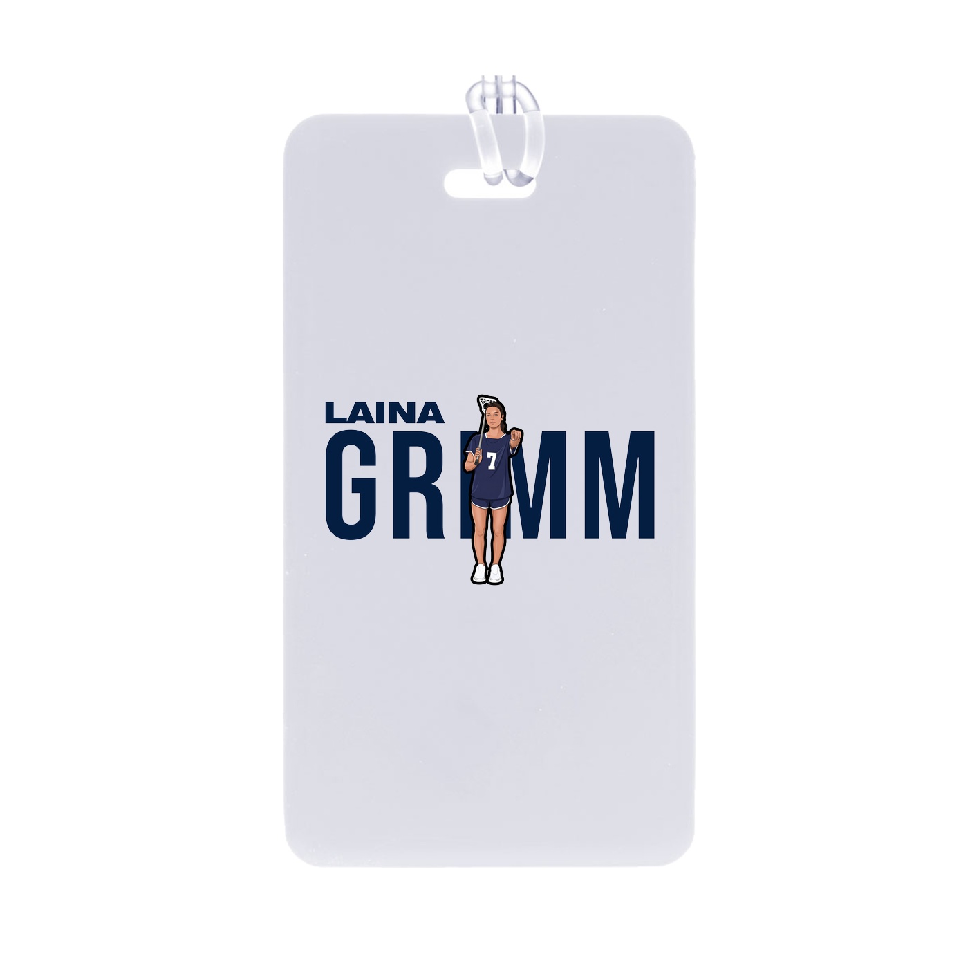Bag Tag — Player Name in Classic