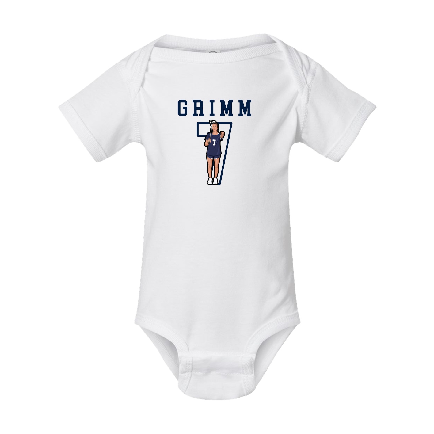 Baby Onesie — Shirsey in White