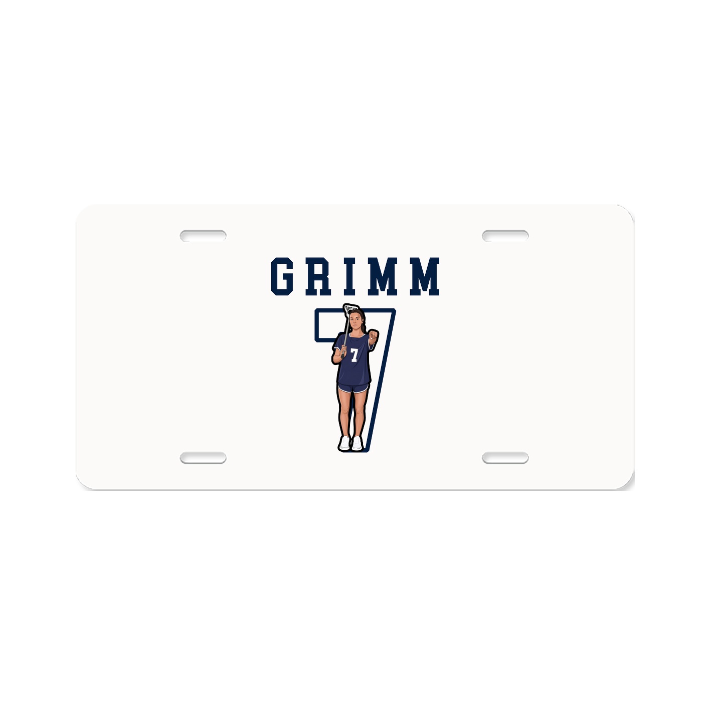 License Plate — Shirsey in Classic