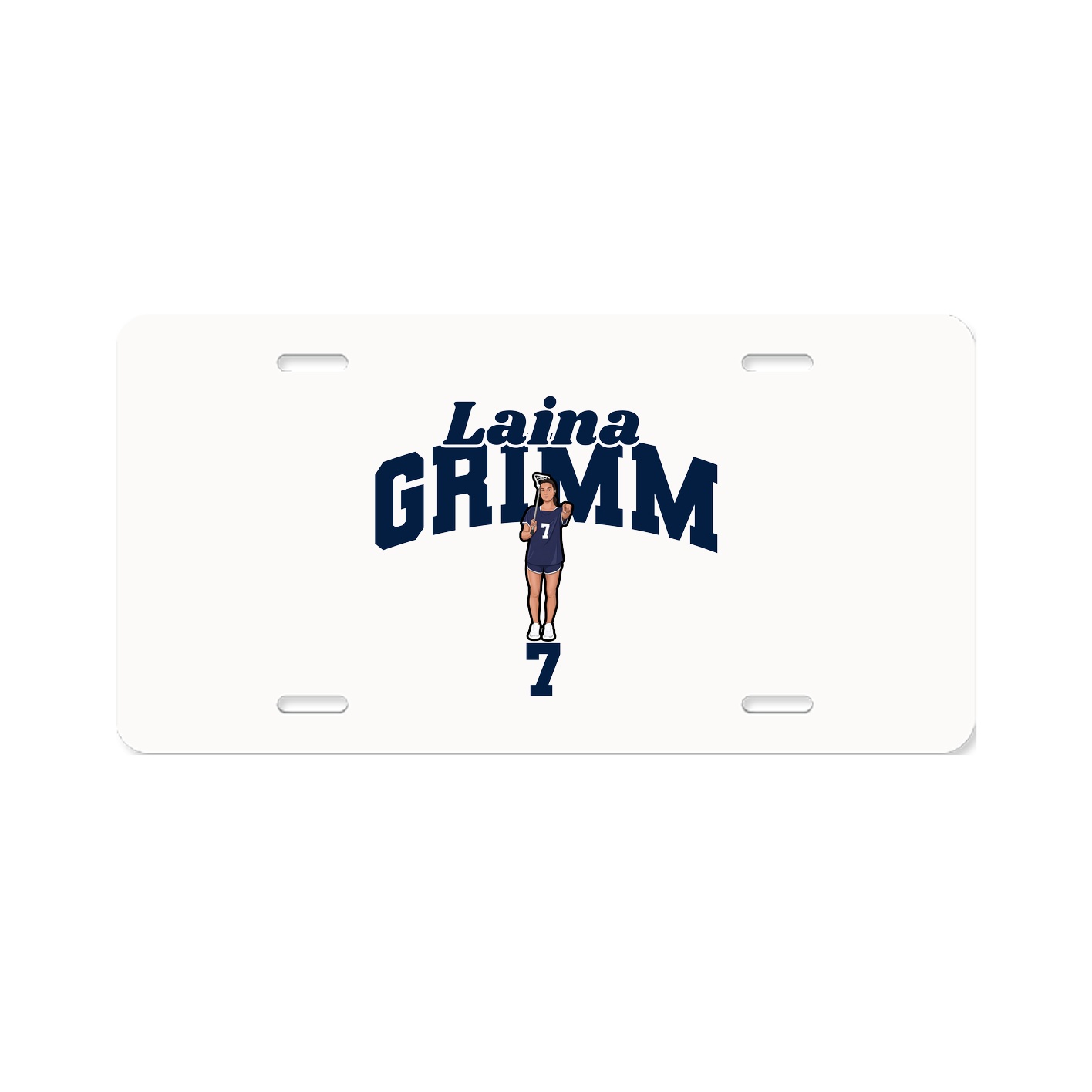 License Plate — Signature Arch in Classic