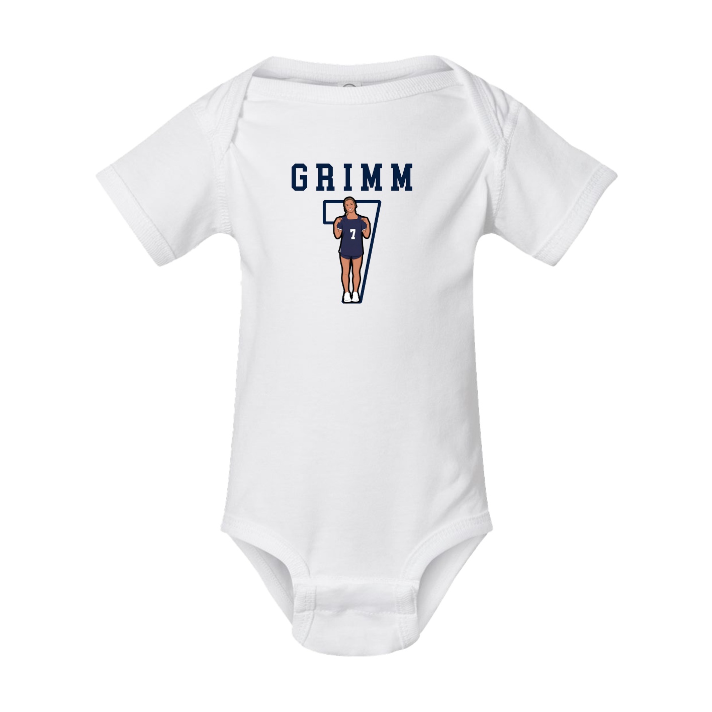 Baby Onesie — Shirsey in White