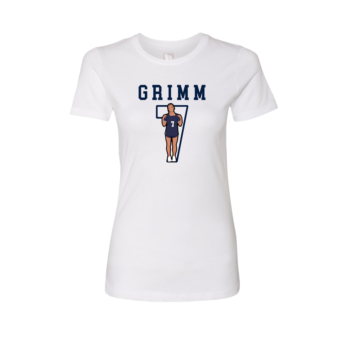 Fitted Women's Tee — Shirsey in White