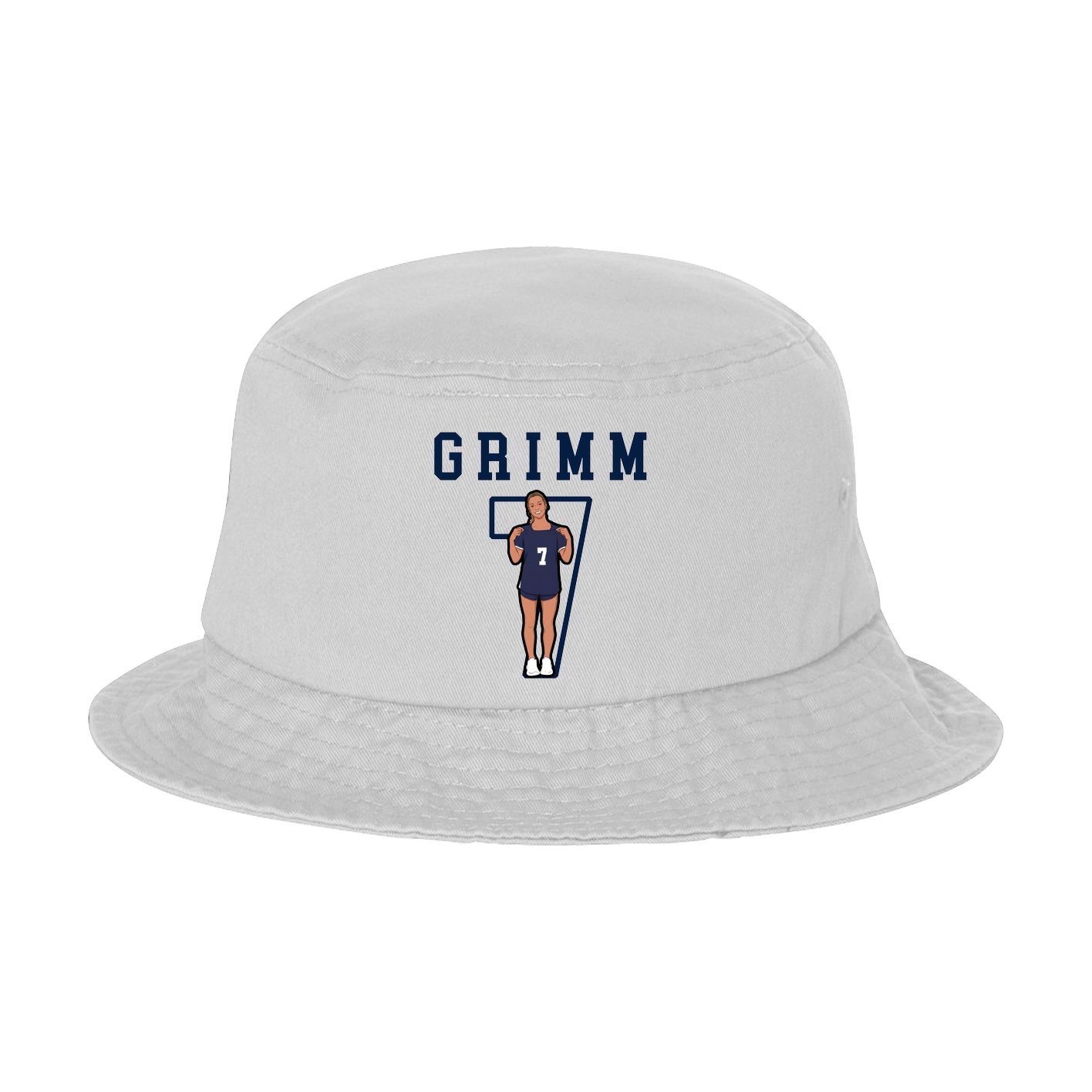 Bucket Cap — Shirsey in White