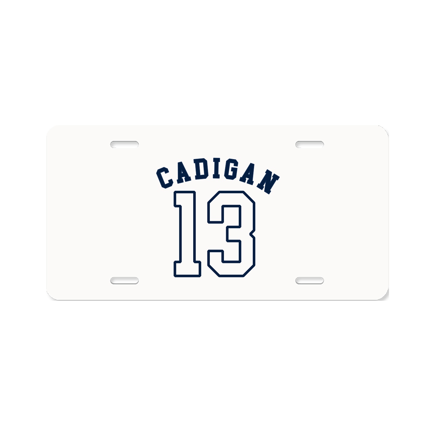 License Plate — Shirsey Arch in Classic