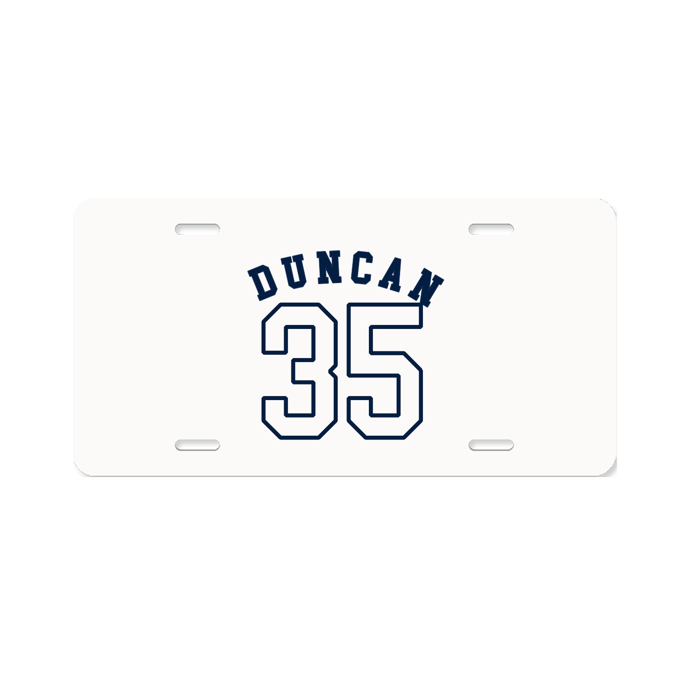 License Plate — Shirsey Arch in Classic
