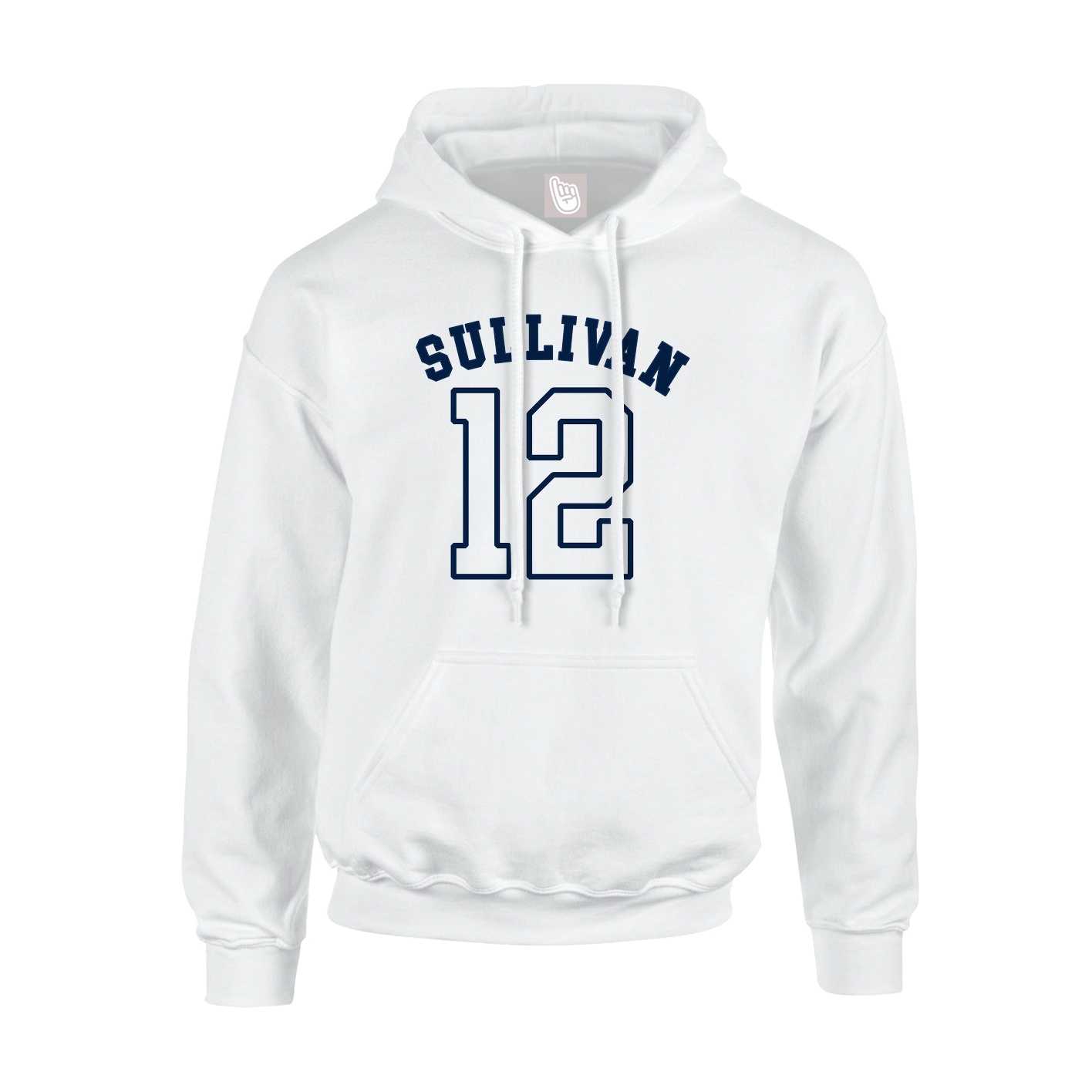 Hoodie — Shirsey Arch in White