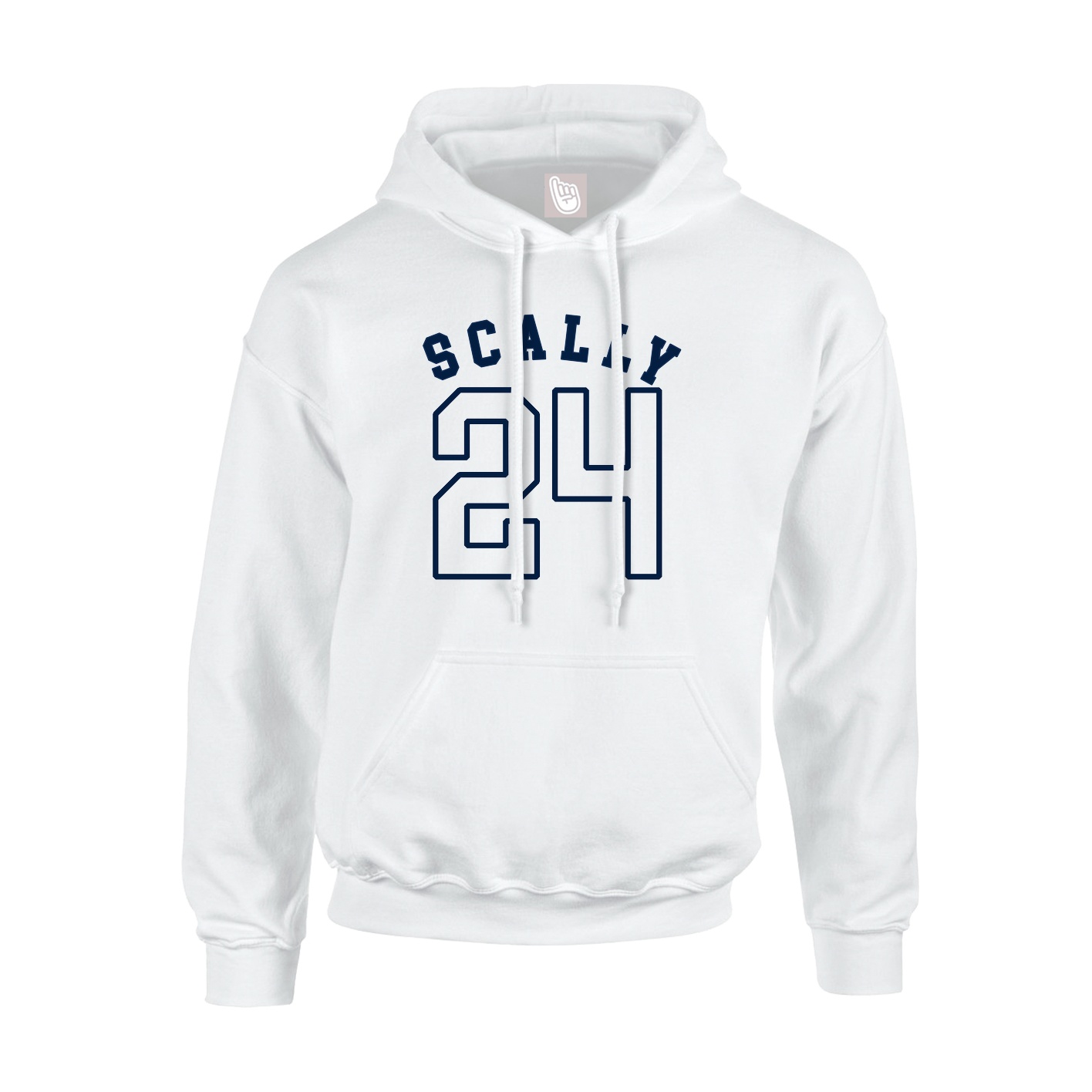 Hoodie — Shirsey Arch in White