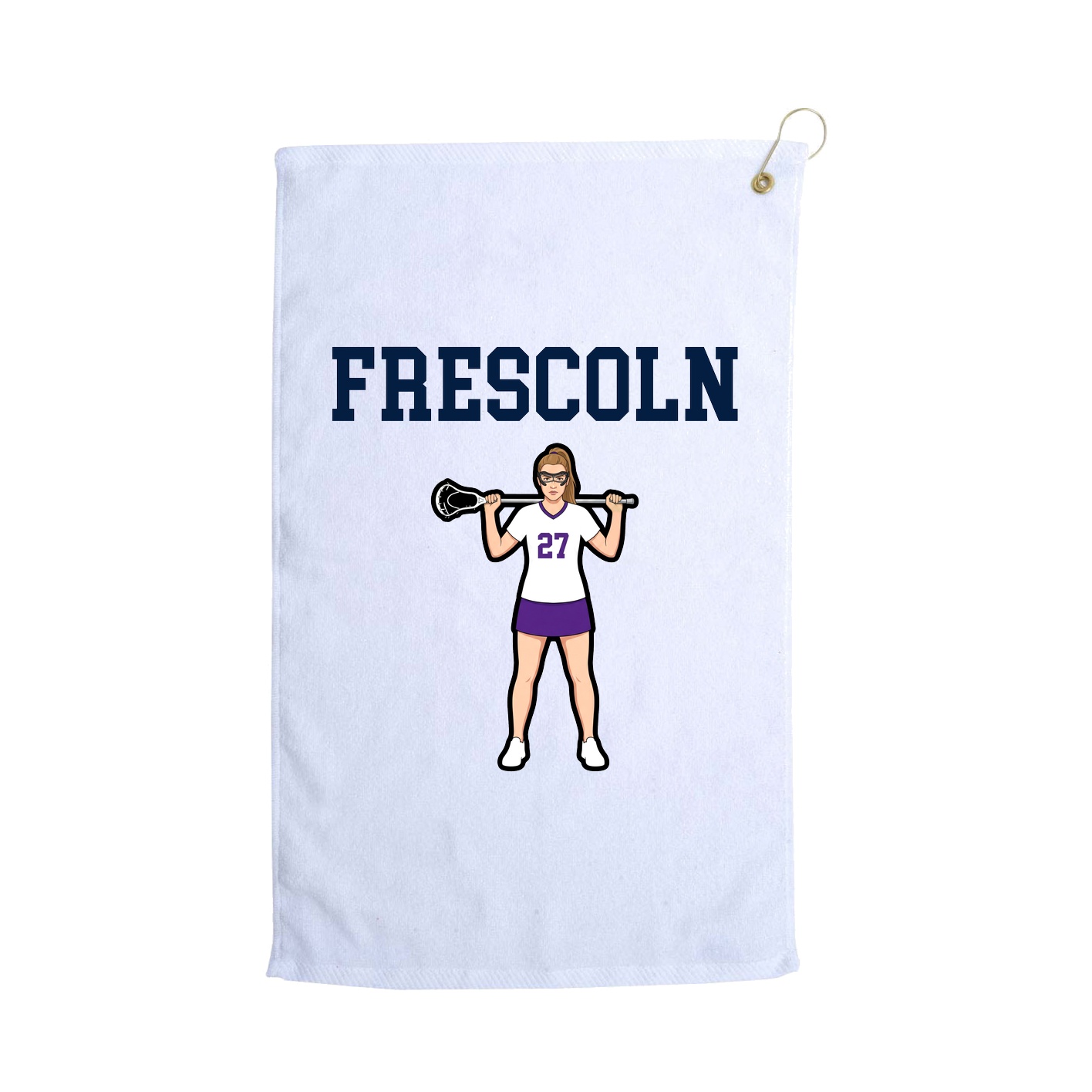 Golf Towel — Shirsey in White