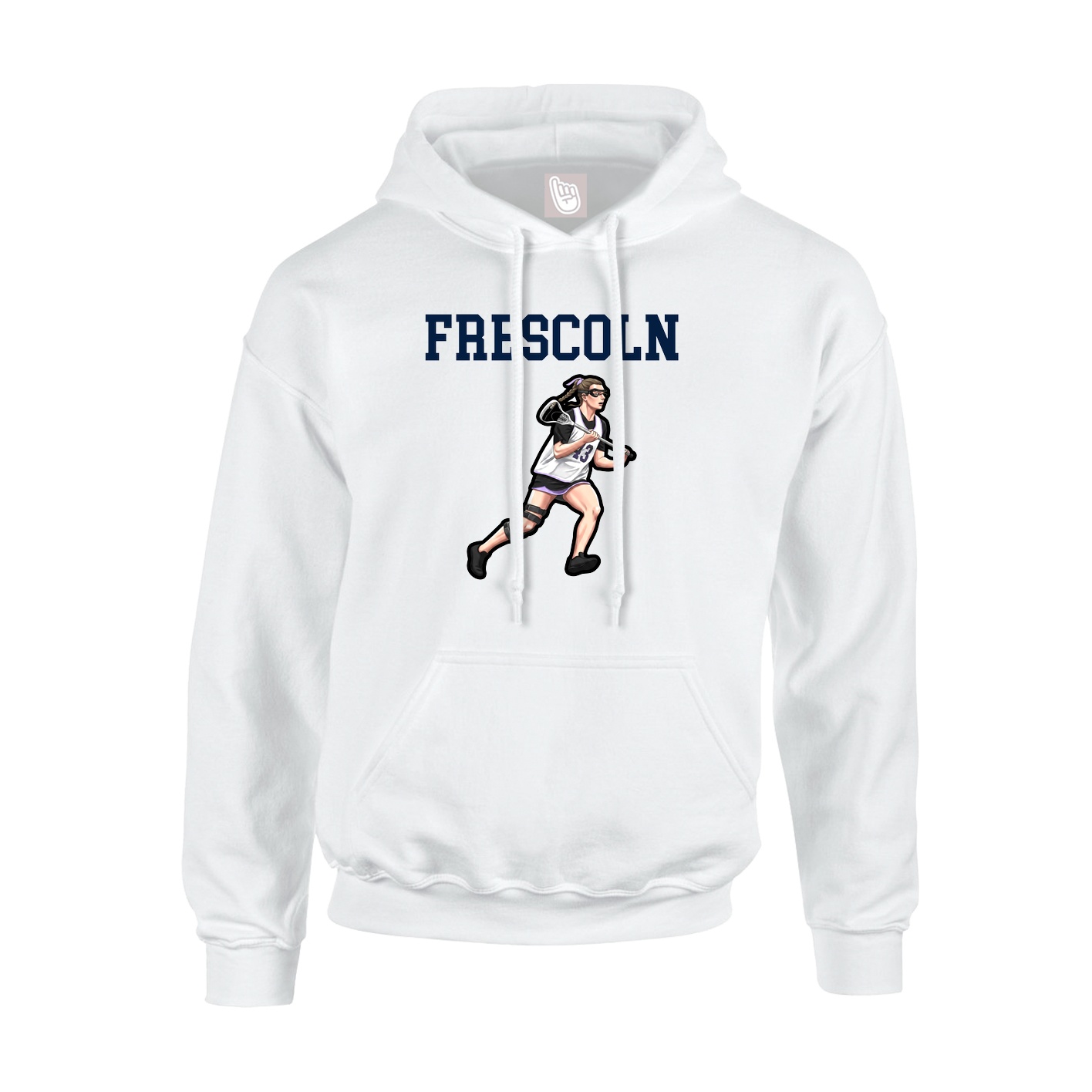 Hoodie — Shirsey in White