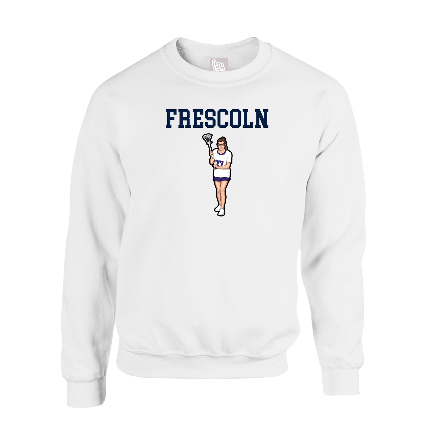 Fleece Crew — Shirsey in White