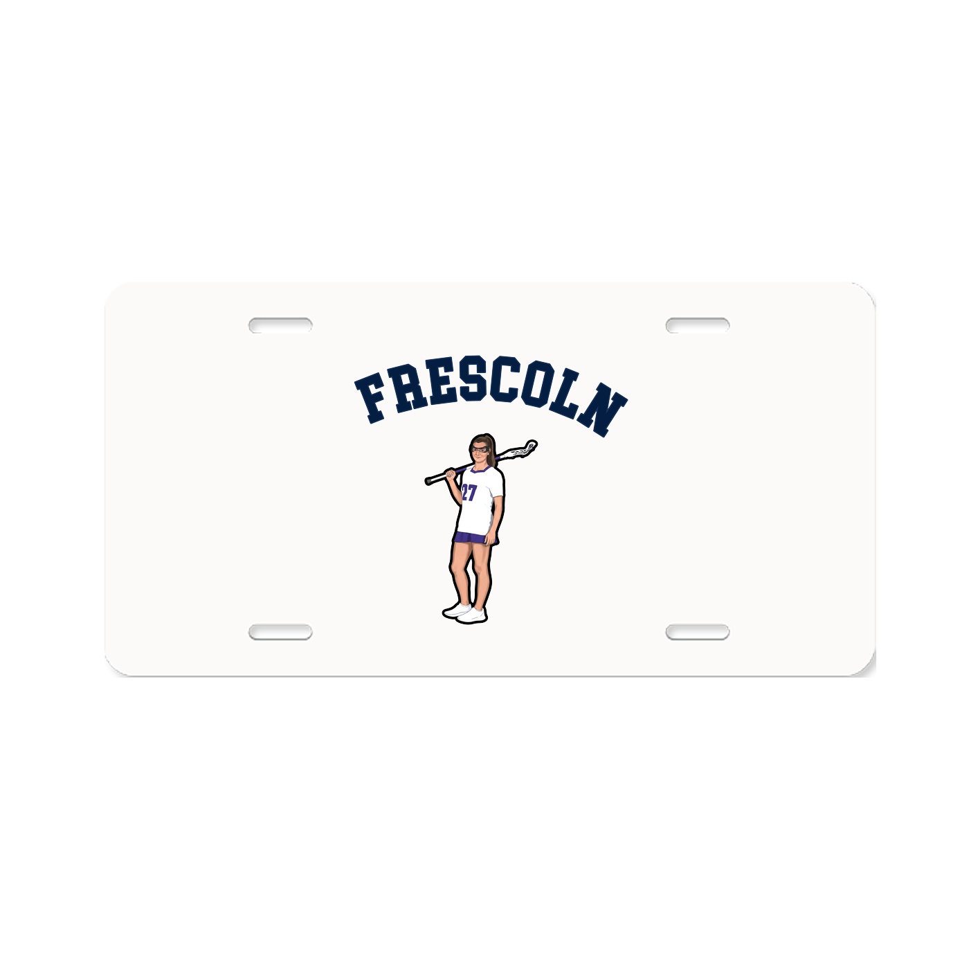 License Plate — Shirsey Arch in Classic