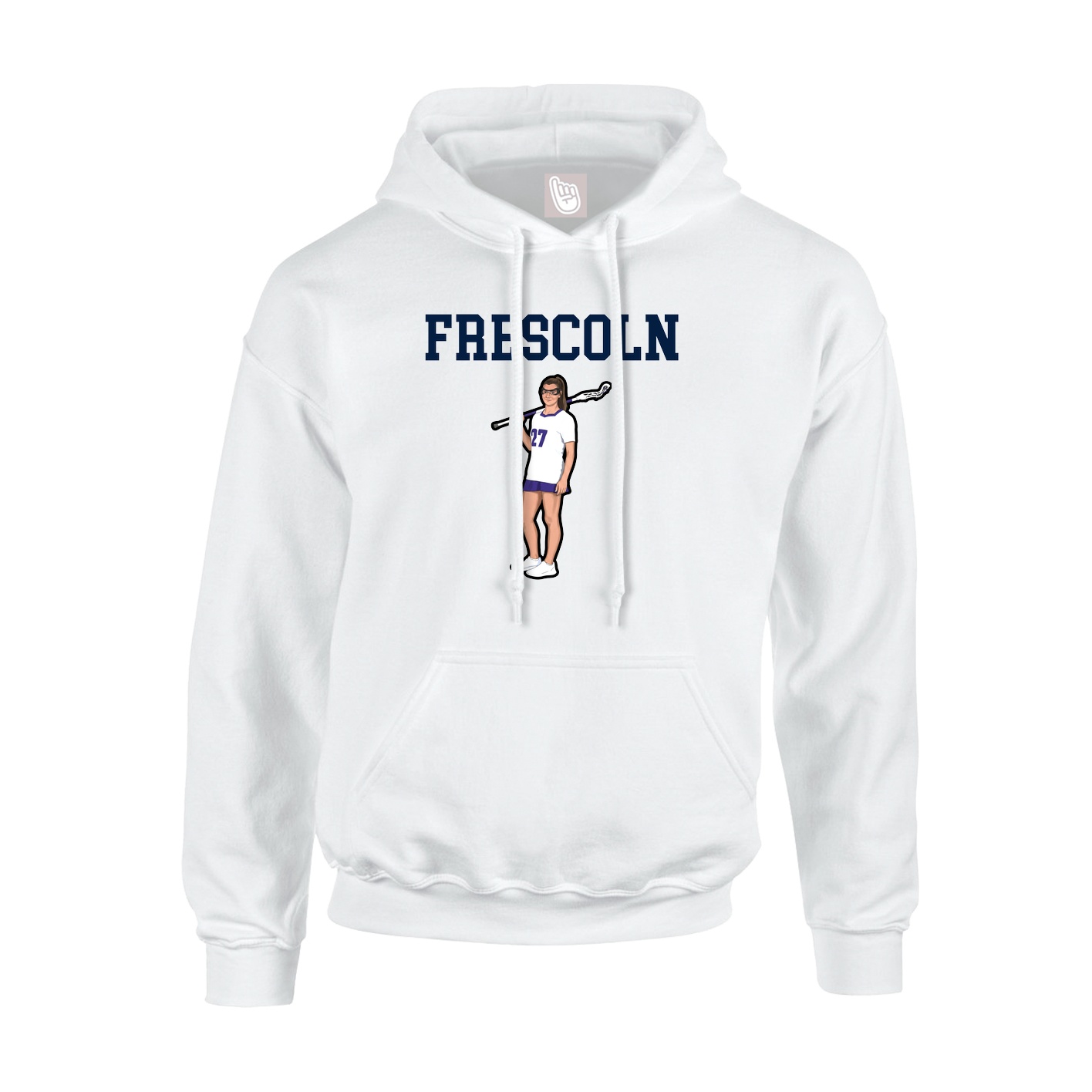Youth Hoodie — Shirsey in White