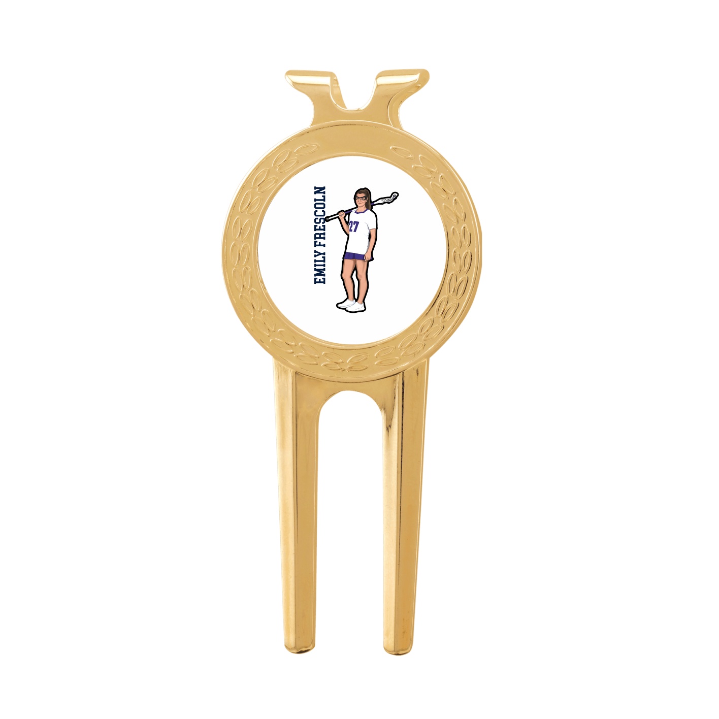 Divot Tool with Ball Marker — Name Vertical in Classic