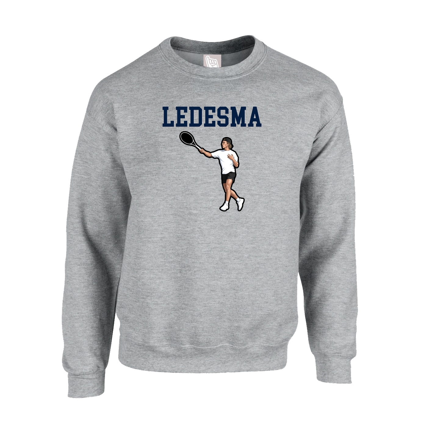 Fleece Crew — Shirsey in Grey