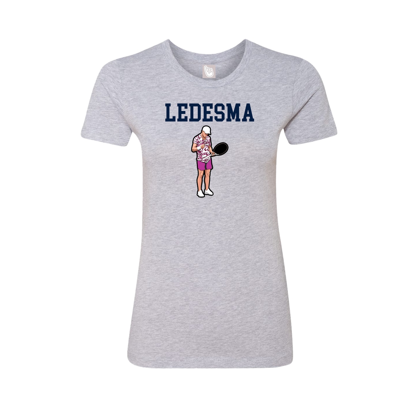 Fitted Women's Tee — Shirsey in Grey