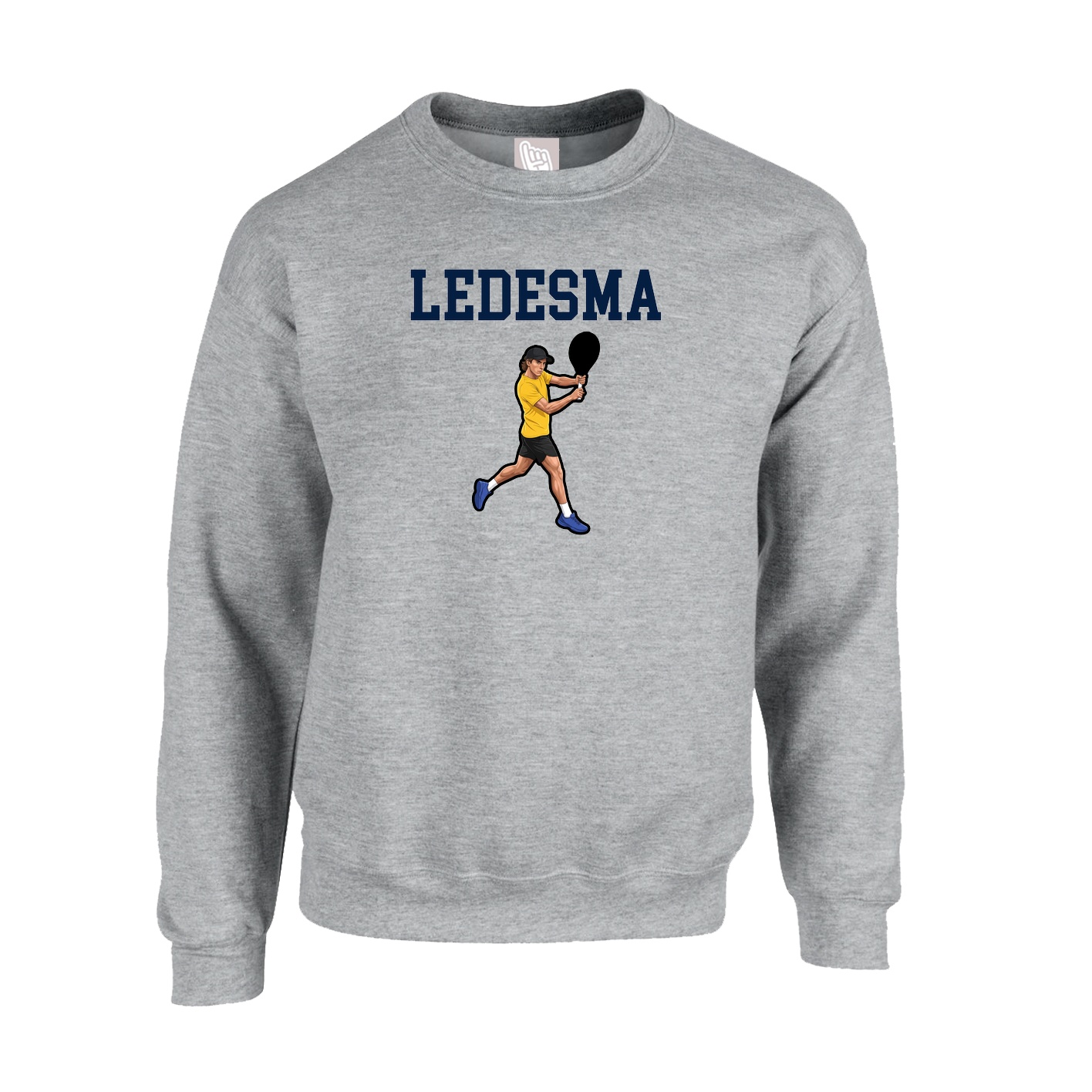 Fleece Crew — Shirsey in Grey