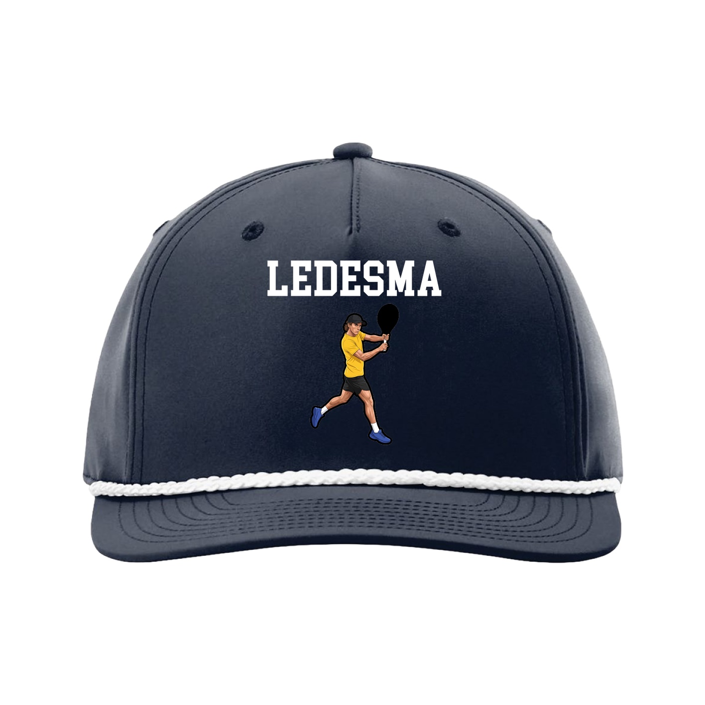 Five-Panel Classic Rope Cap — Shirsey in Navy