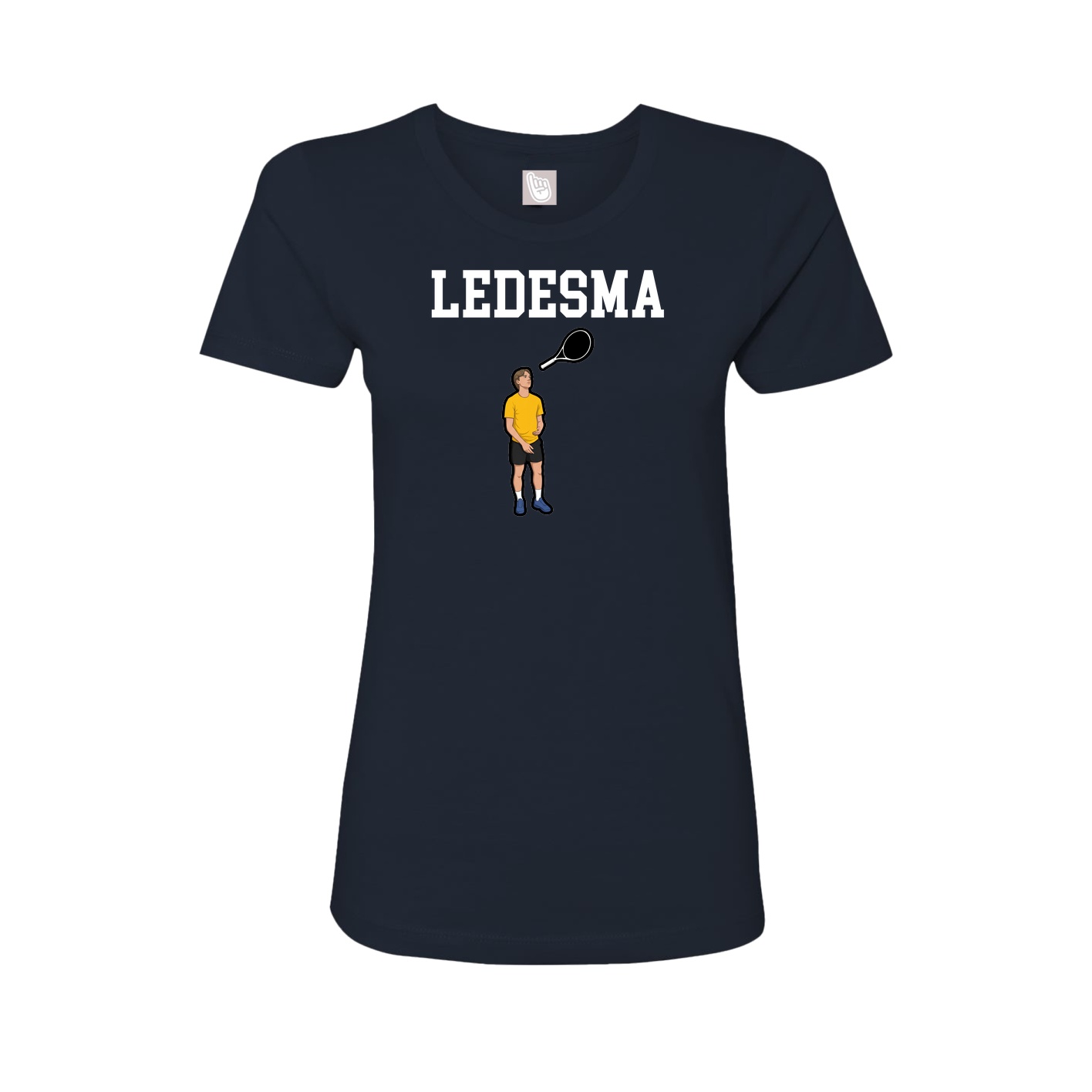 Fitted Women's Tee — Shirsey in Navy