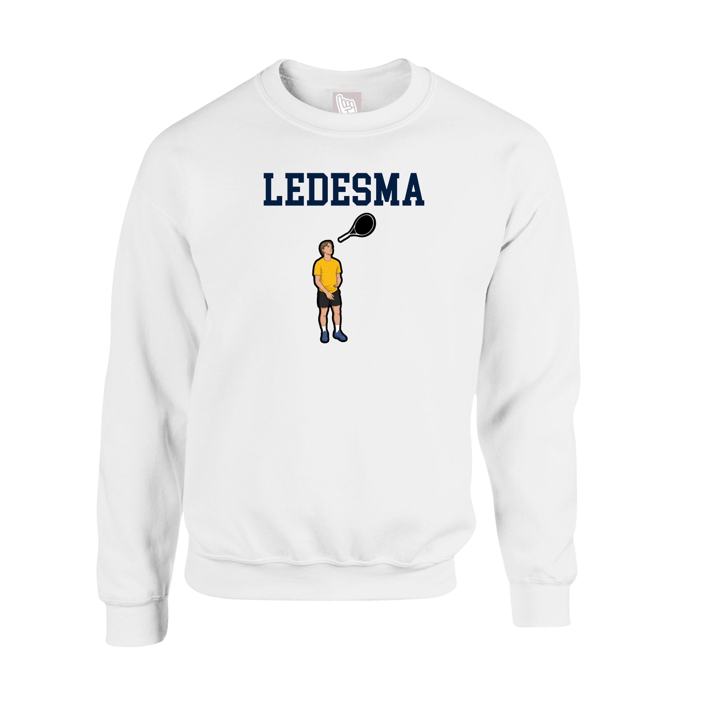 Fleece Crew — Shirsey in White
