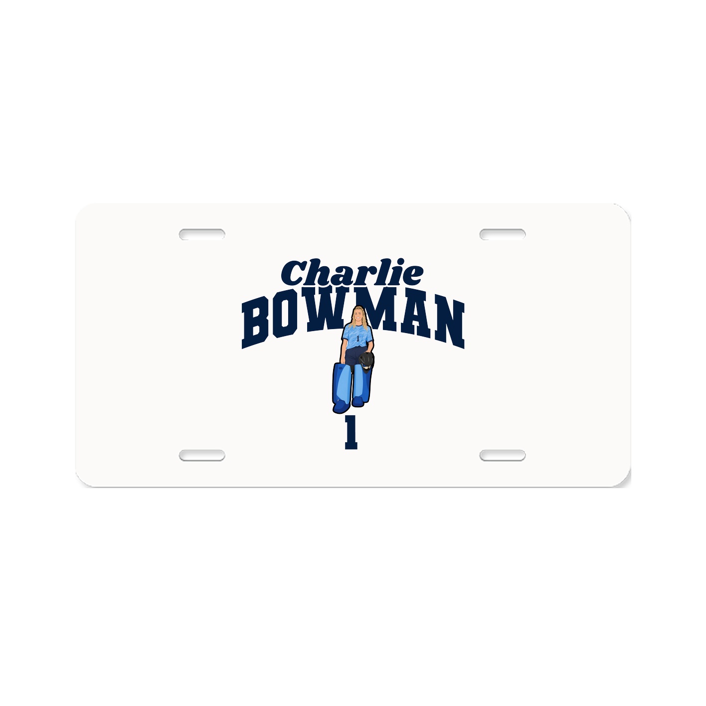 License Plate — Signature Arch in Classic
