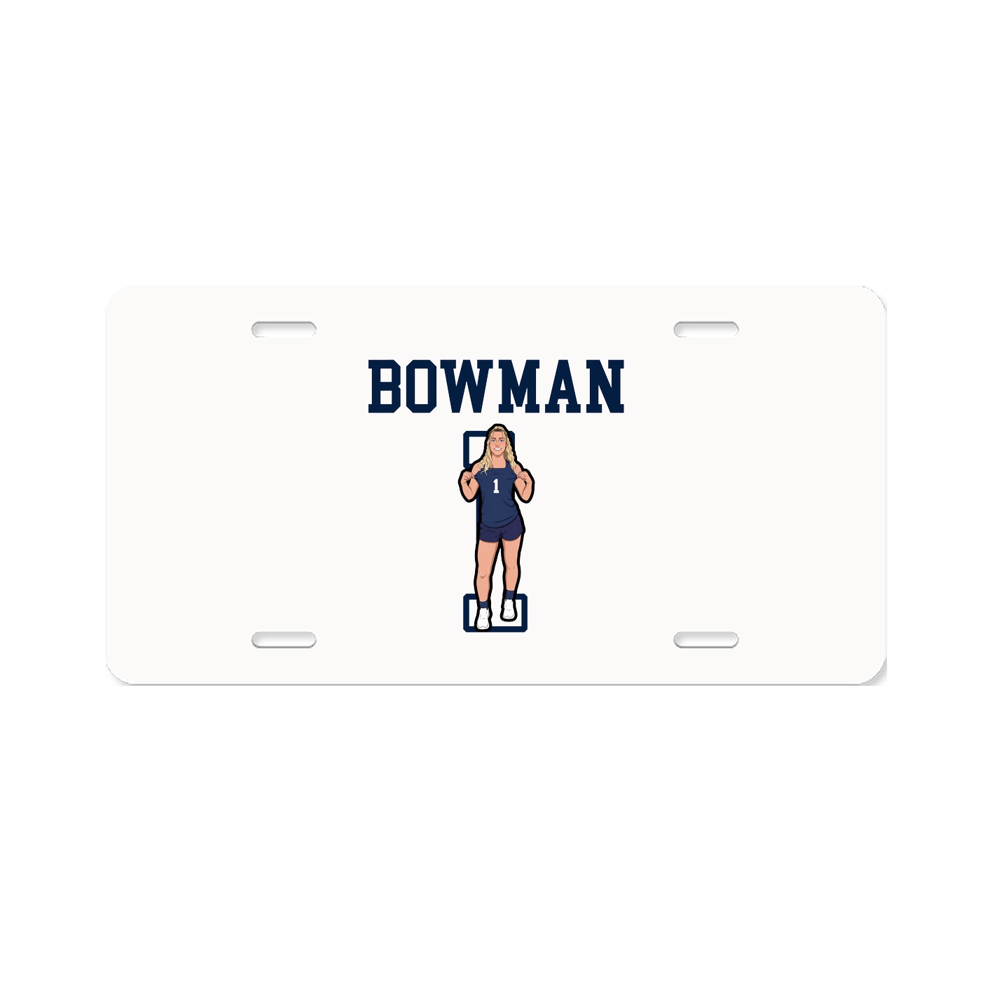 License Plate — Shirsey in Classic