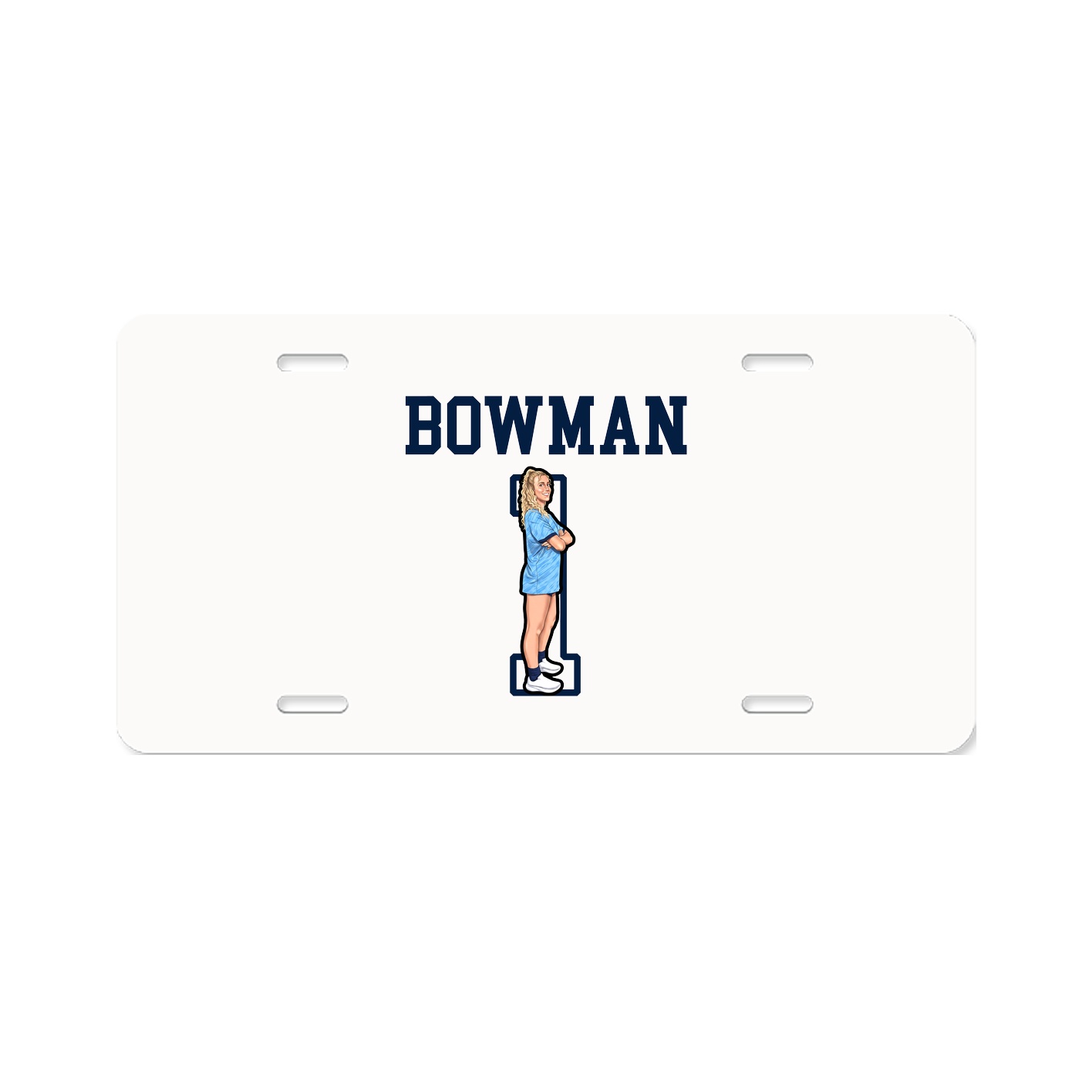 License Plate — Shirsey in Classic