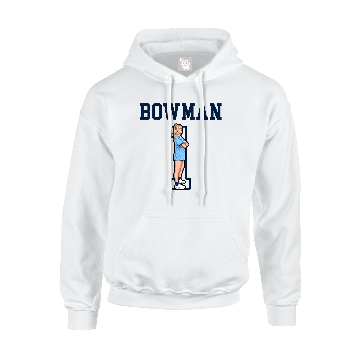 Youth Hoodie — Shirsey in White