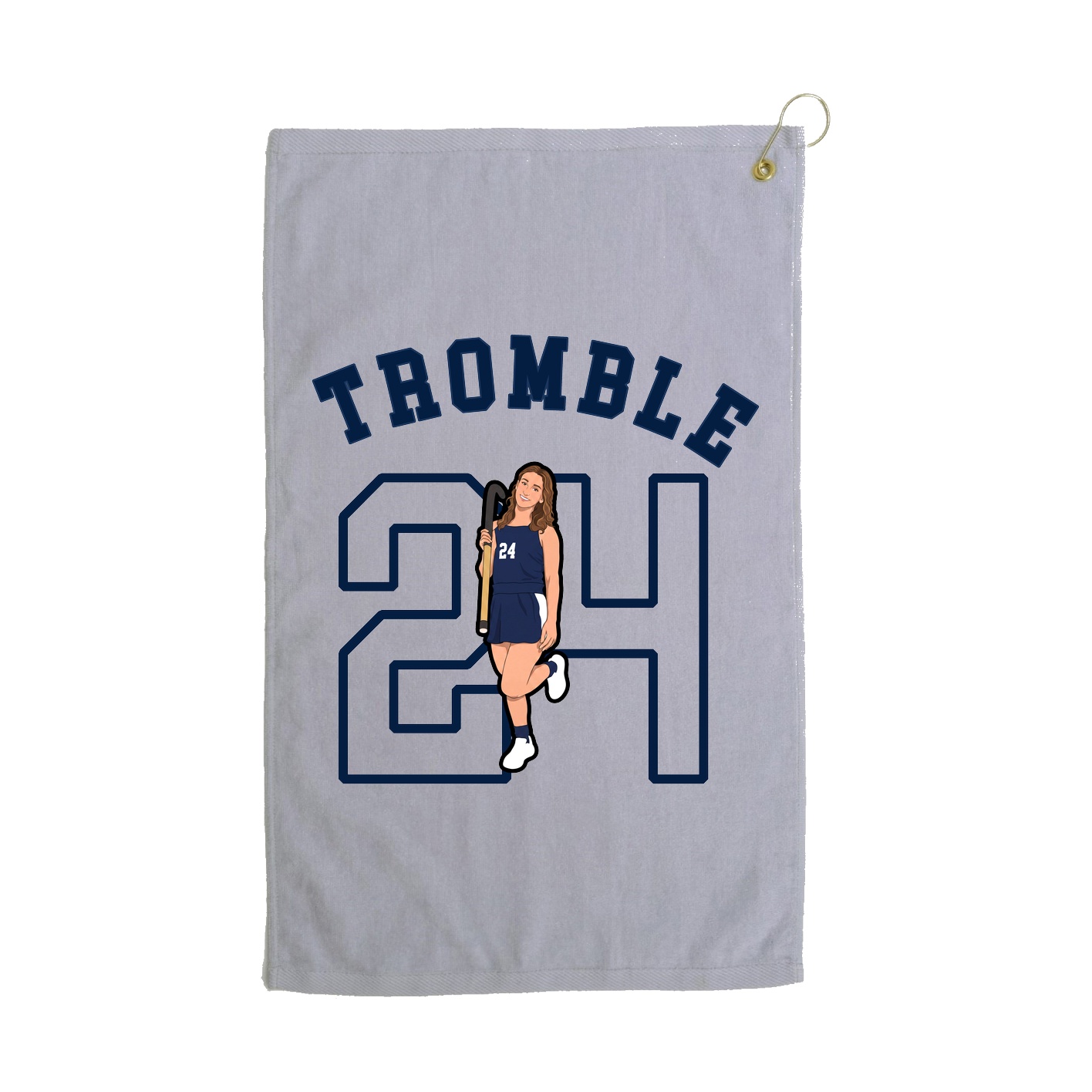 Golf Towel — Shirsey Arch in Grey