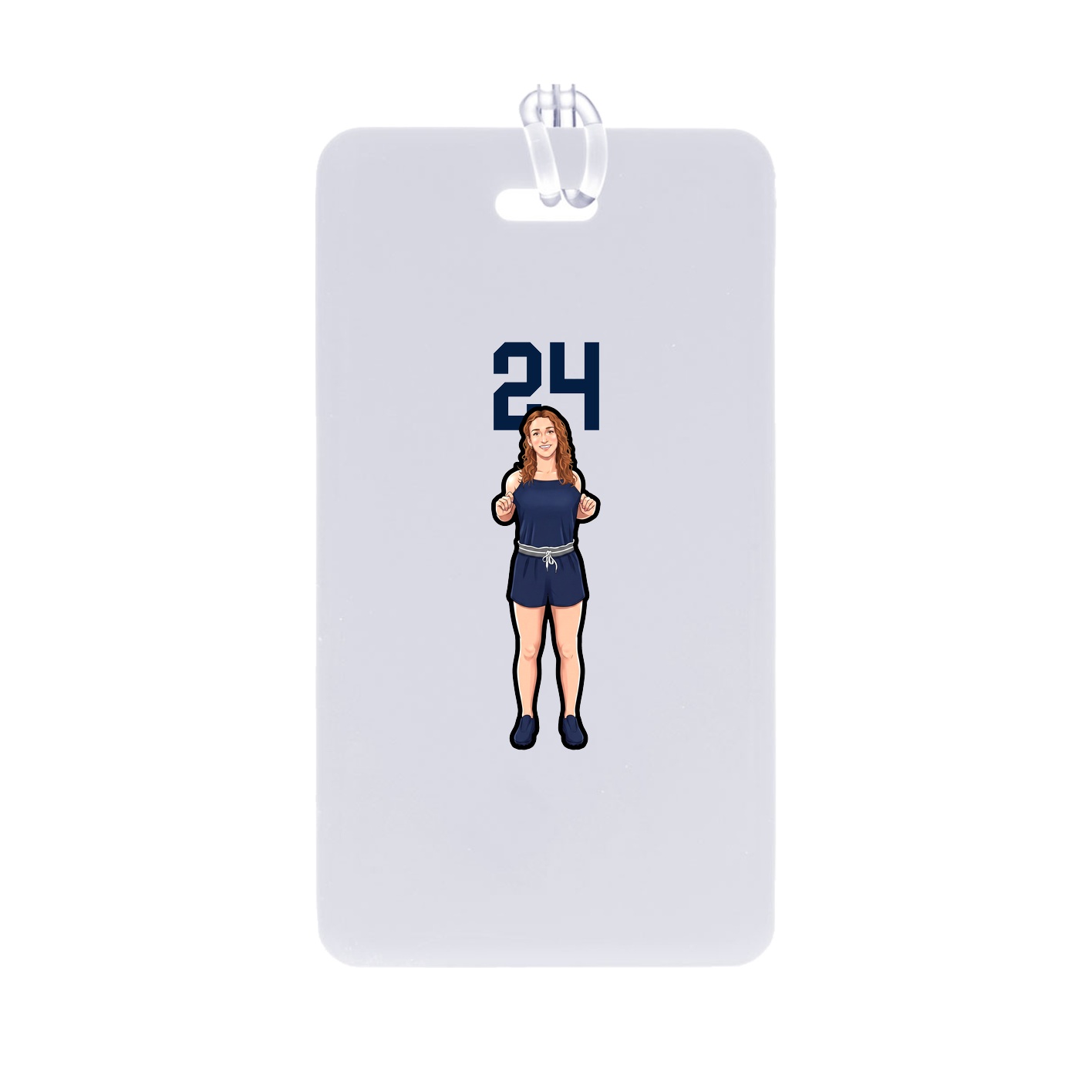Bag Tag — Number Top in Classic