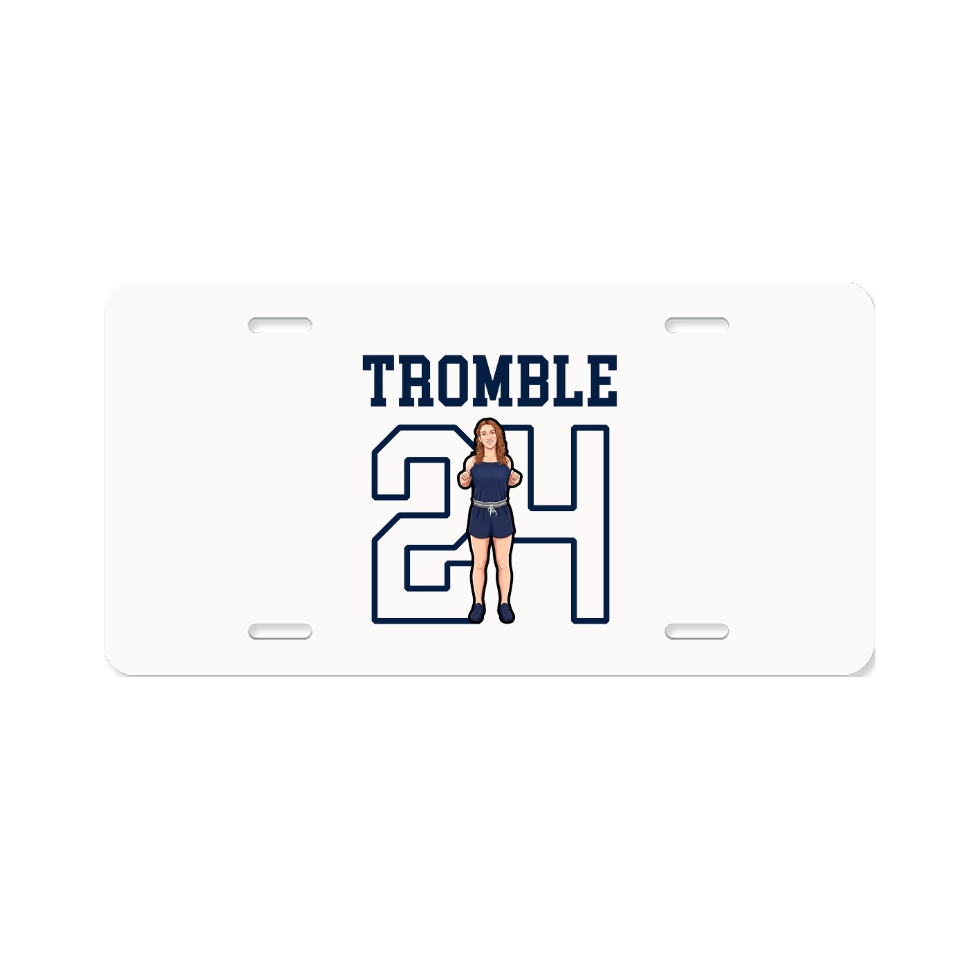 License Plate — Shirsey in Classic