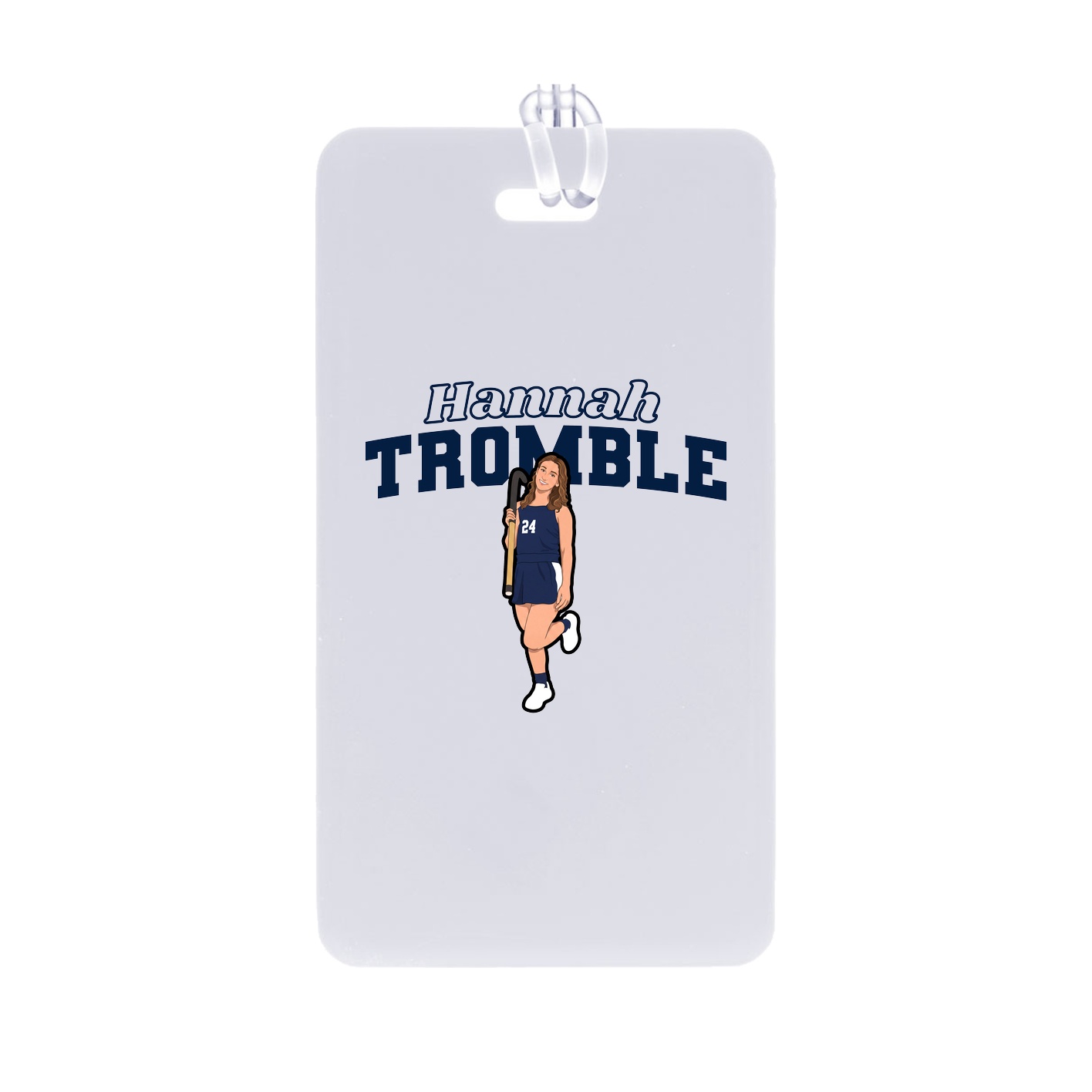 Bag Tag — Name Arch in Classic