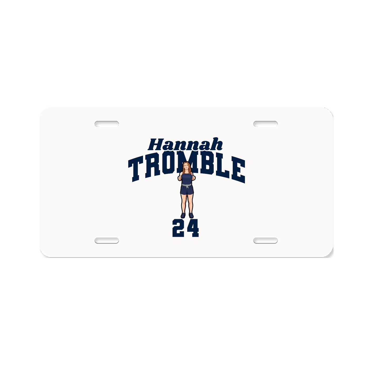 License Plate — Signature Arch in Classic