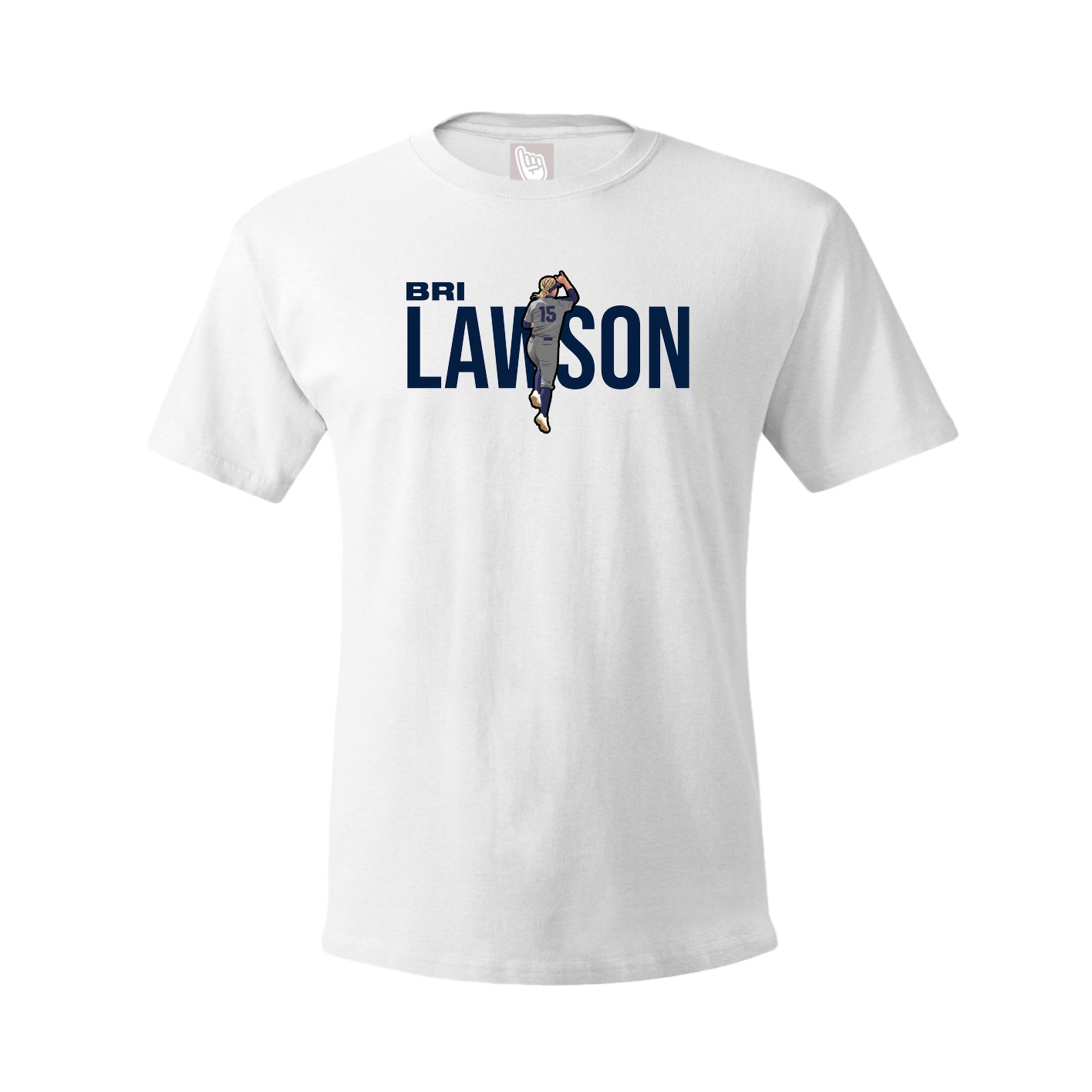 Youth Tee — Player Name in White