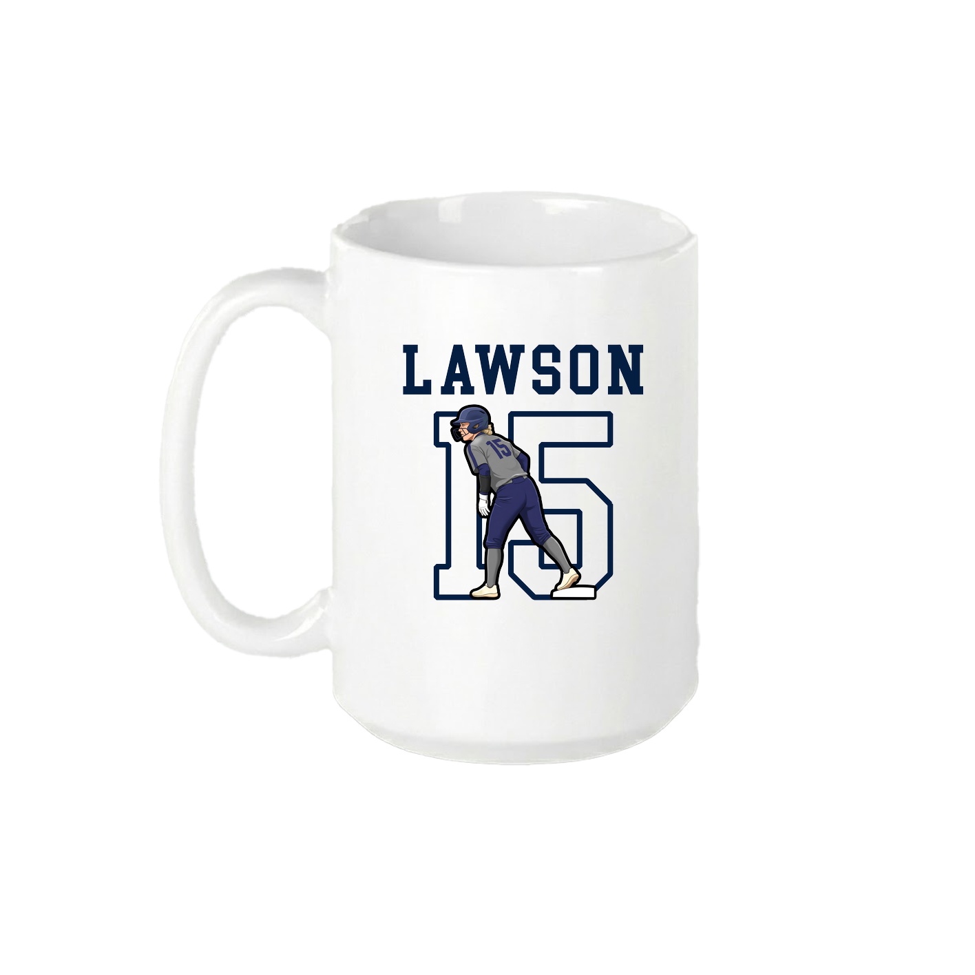 15oz Coffee Mug — Shirsey in White