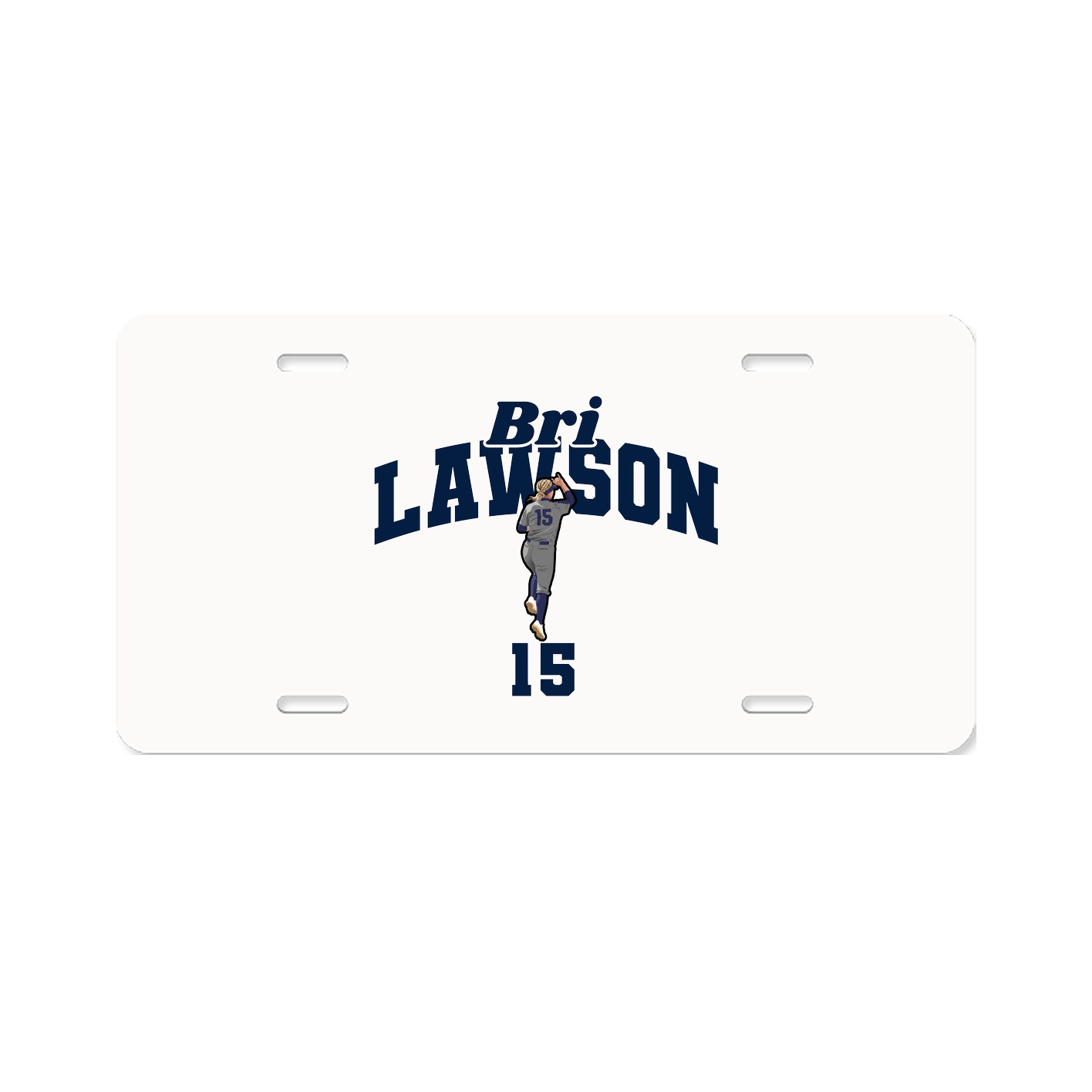 License Plate — Signature Arch in Classic
