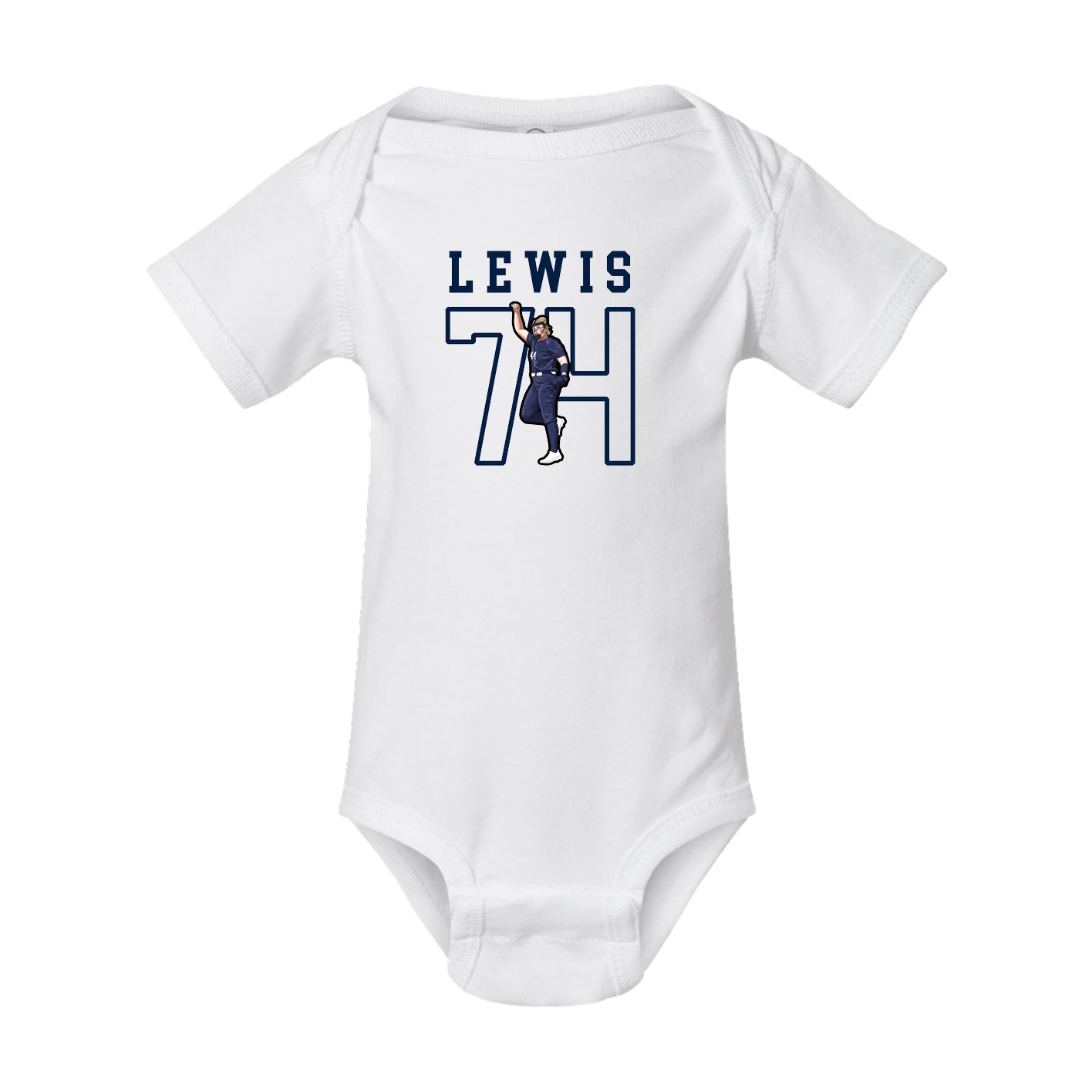 Baby Onesie — Shirsey in White
