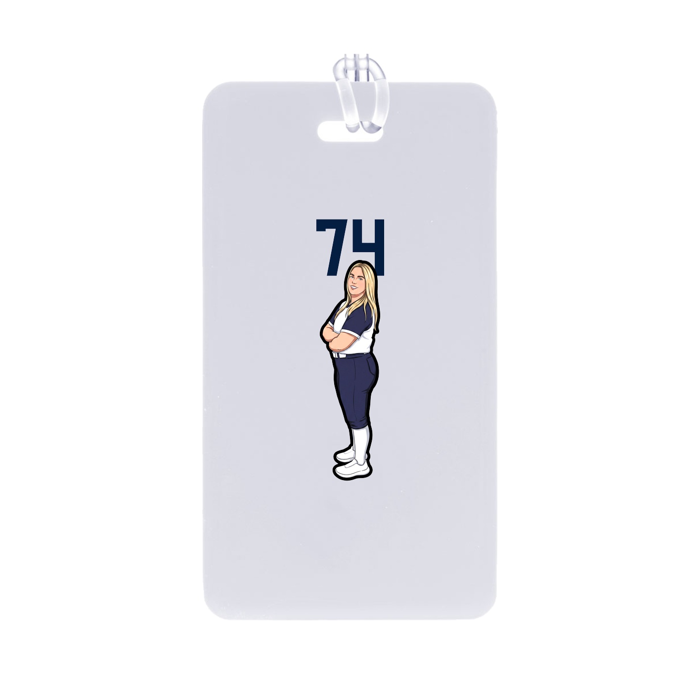 Bag Tag — Number Top in Classic