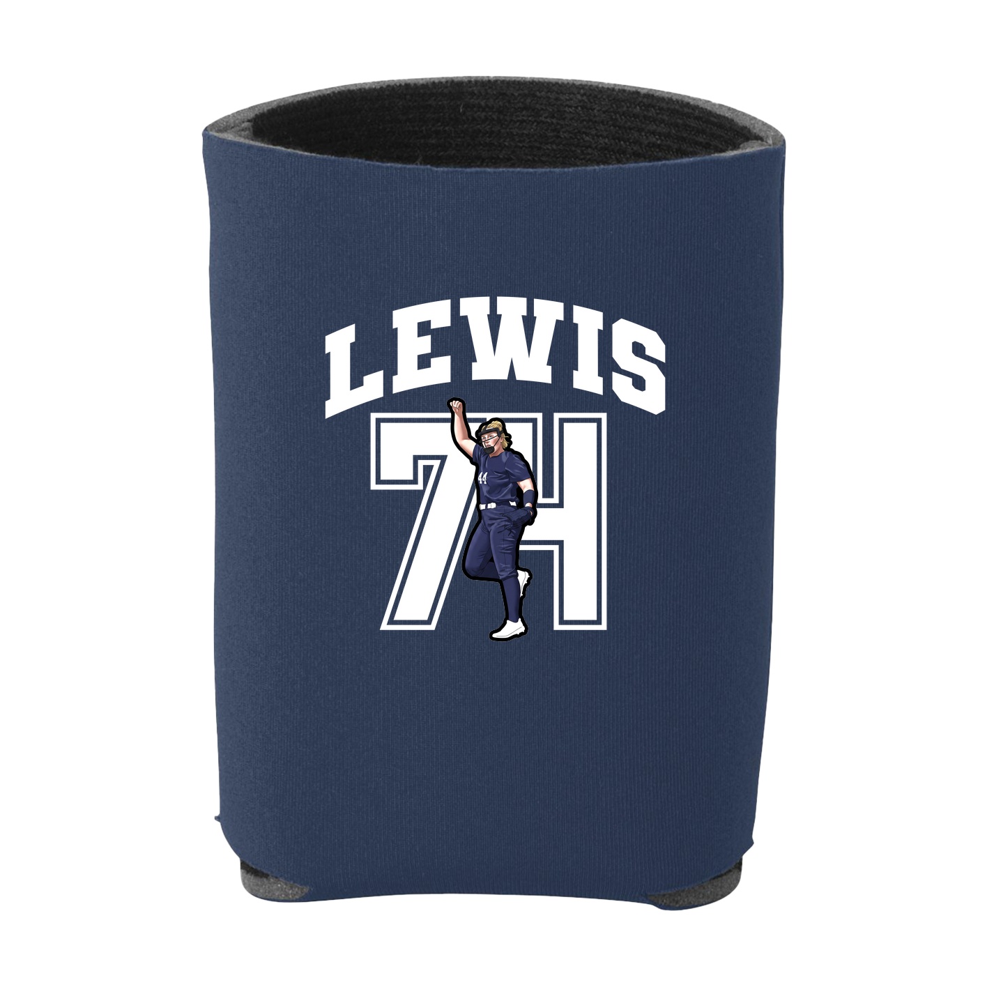 Can Holder — Number in Navy