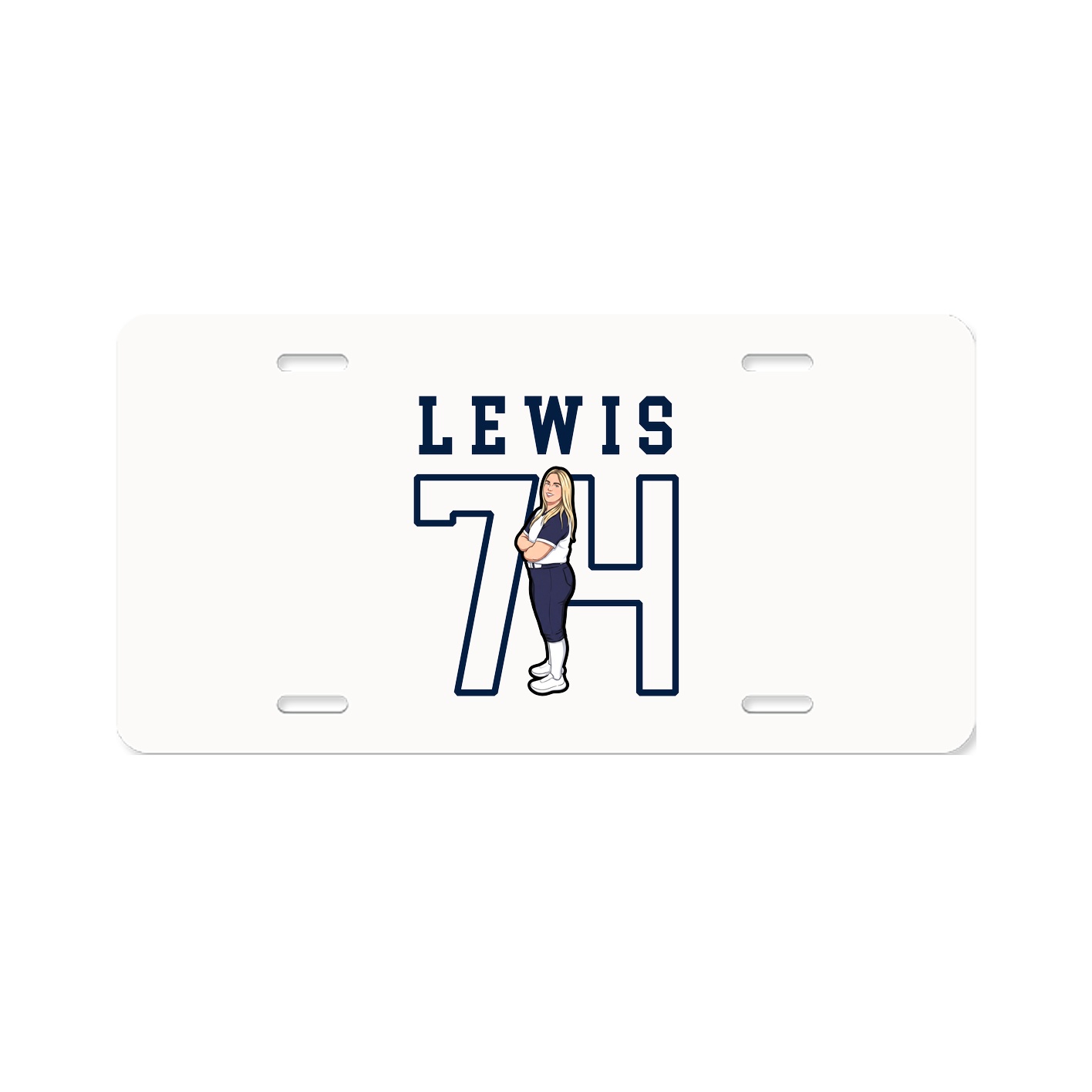License Plate — Shirsey in Classic