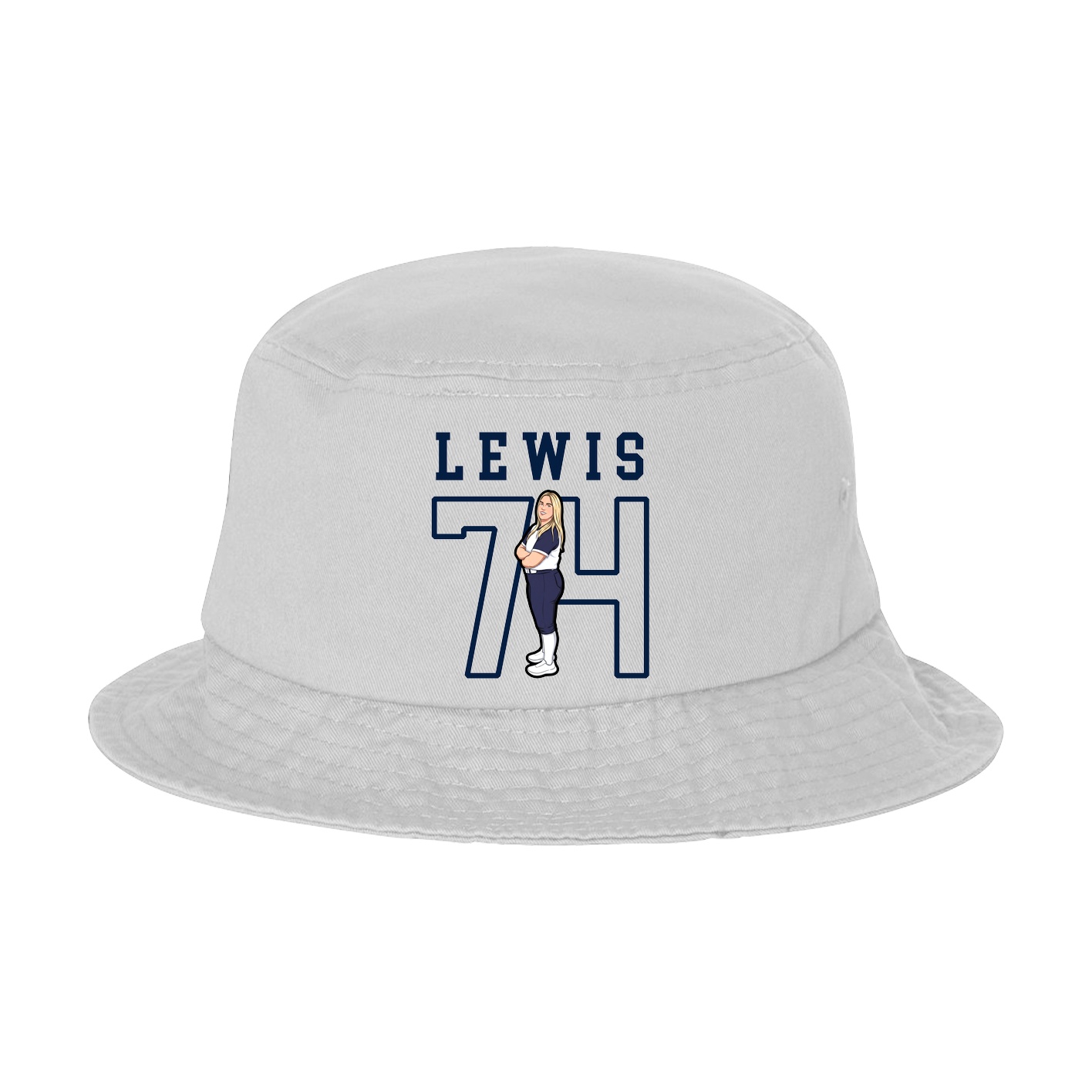 Bucket Cap — Shirsey in White